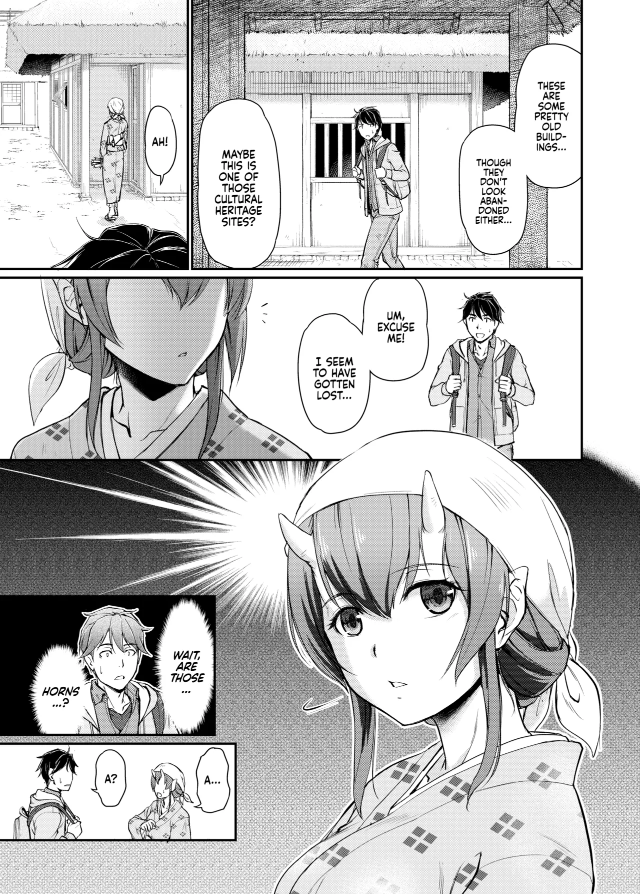 [Urase Shioji]Oni Harame: Impregnate ALL the Oni![English] {Full Moon} [Decensored] [Digital] Page 10