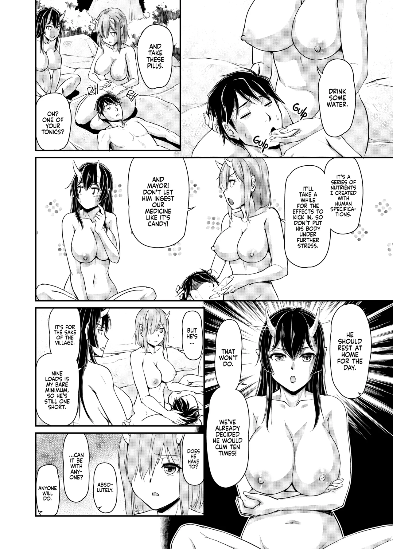 [Urase Shioji]Oni Harame: Impregnate ALL the Oni![English] {Full Moon} [Decensored] [Digital] Page 109