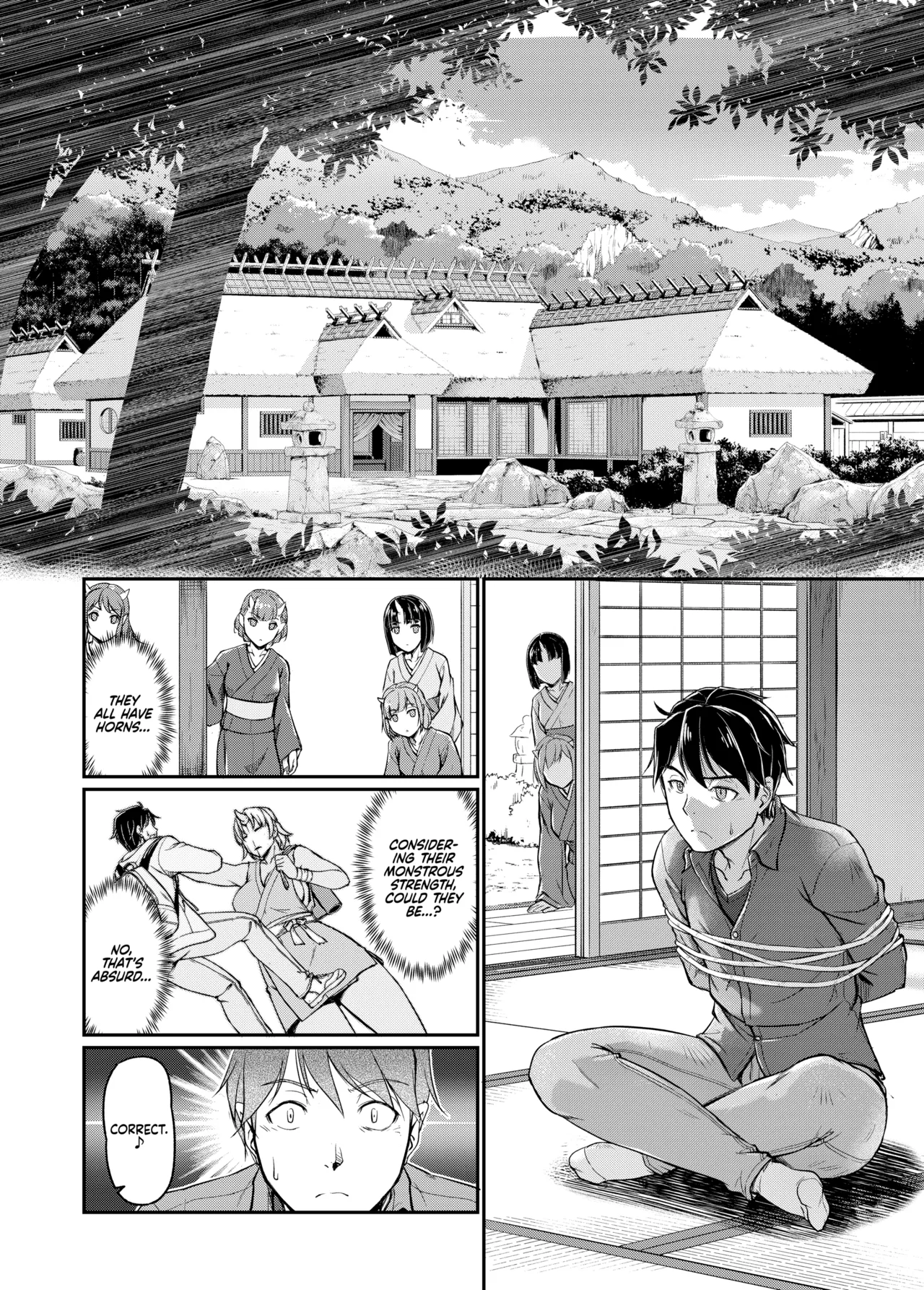 [Urase Shioji]Oni Harame: Impregnate ALL the Oni![English] {Full Moon} [Decensored] [Digital] Page 13