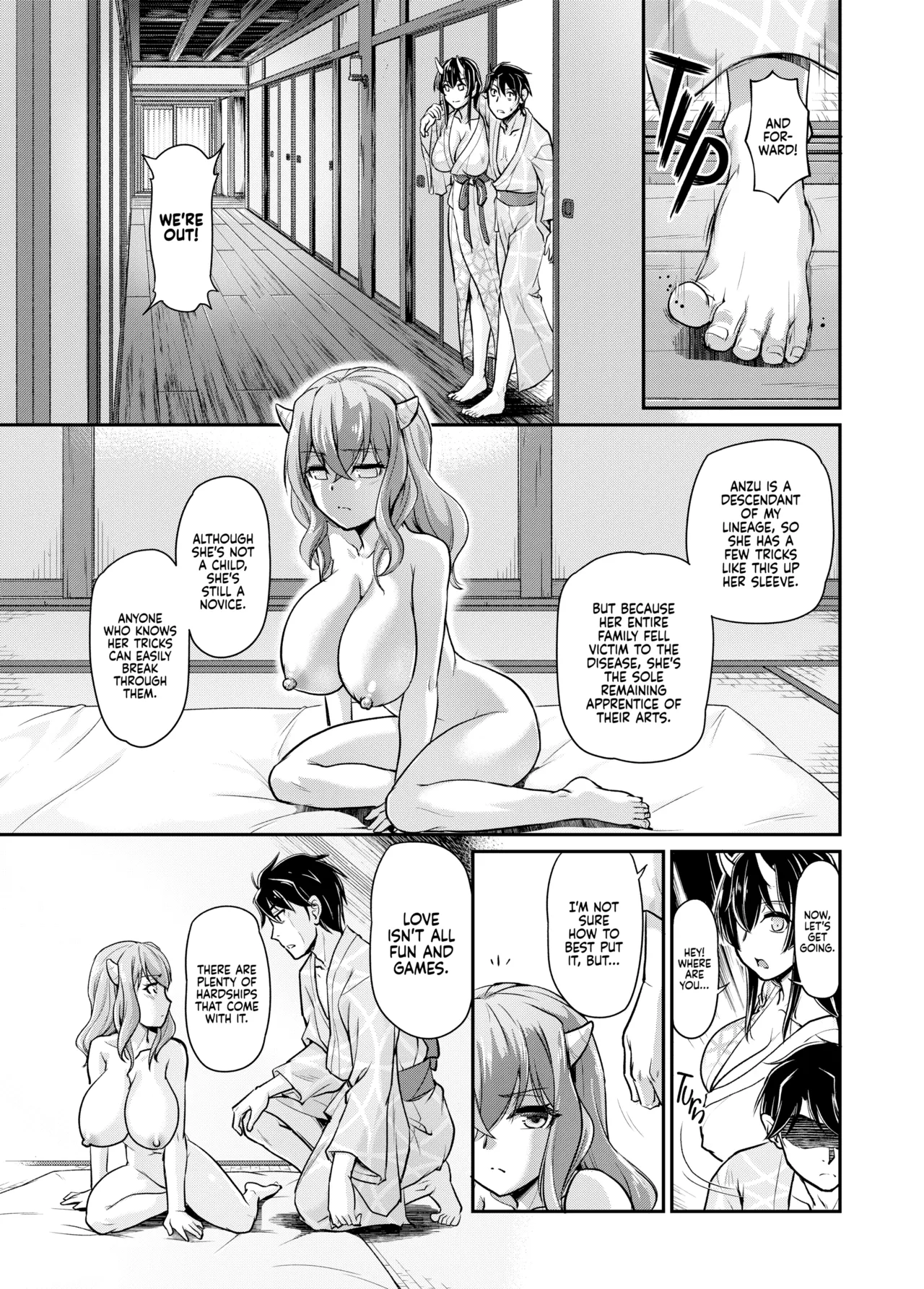 [Urase Shioji]Oni Harame: Impregnate ALL the Oni![English] {Full Moon} [Decensored] [Digital] Page 132