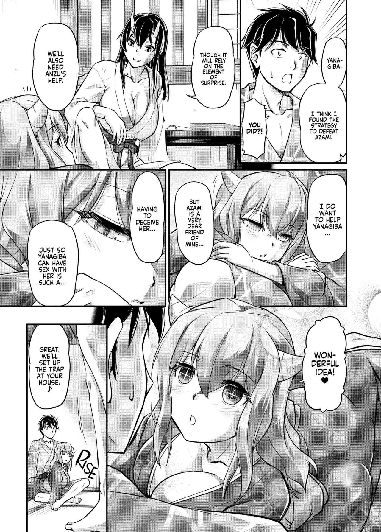 [Urase Shioji]Oni Harame: Impregnate ALL the Oni![English] {Full Moon} [Decensored] [Digital] Page 144