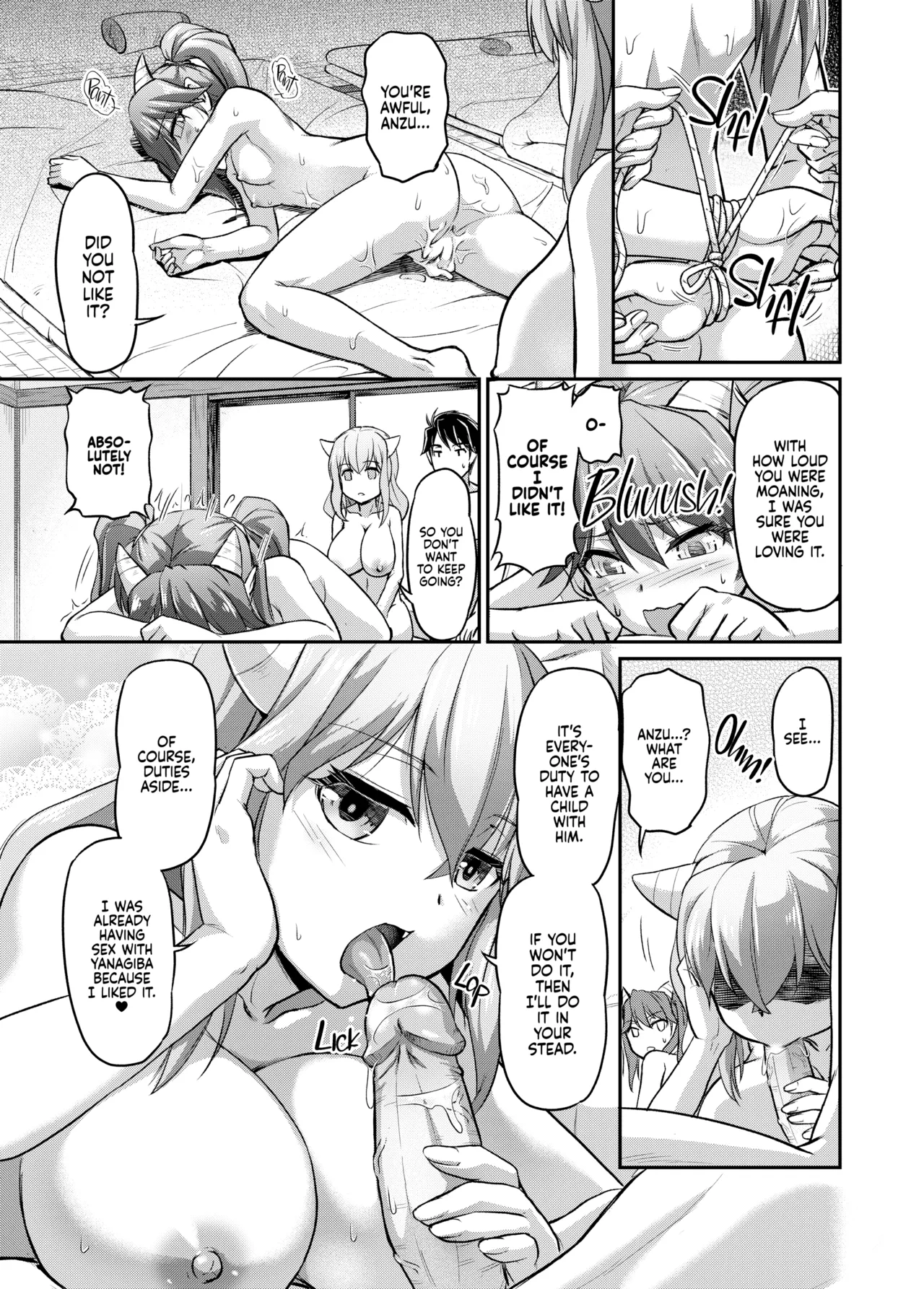 [Urase Shioji]Oni Harame: Impregnate ALL the Oni![English] {Full Moon} [Decensored] [Digital] Page 154