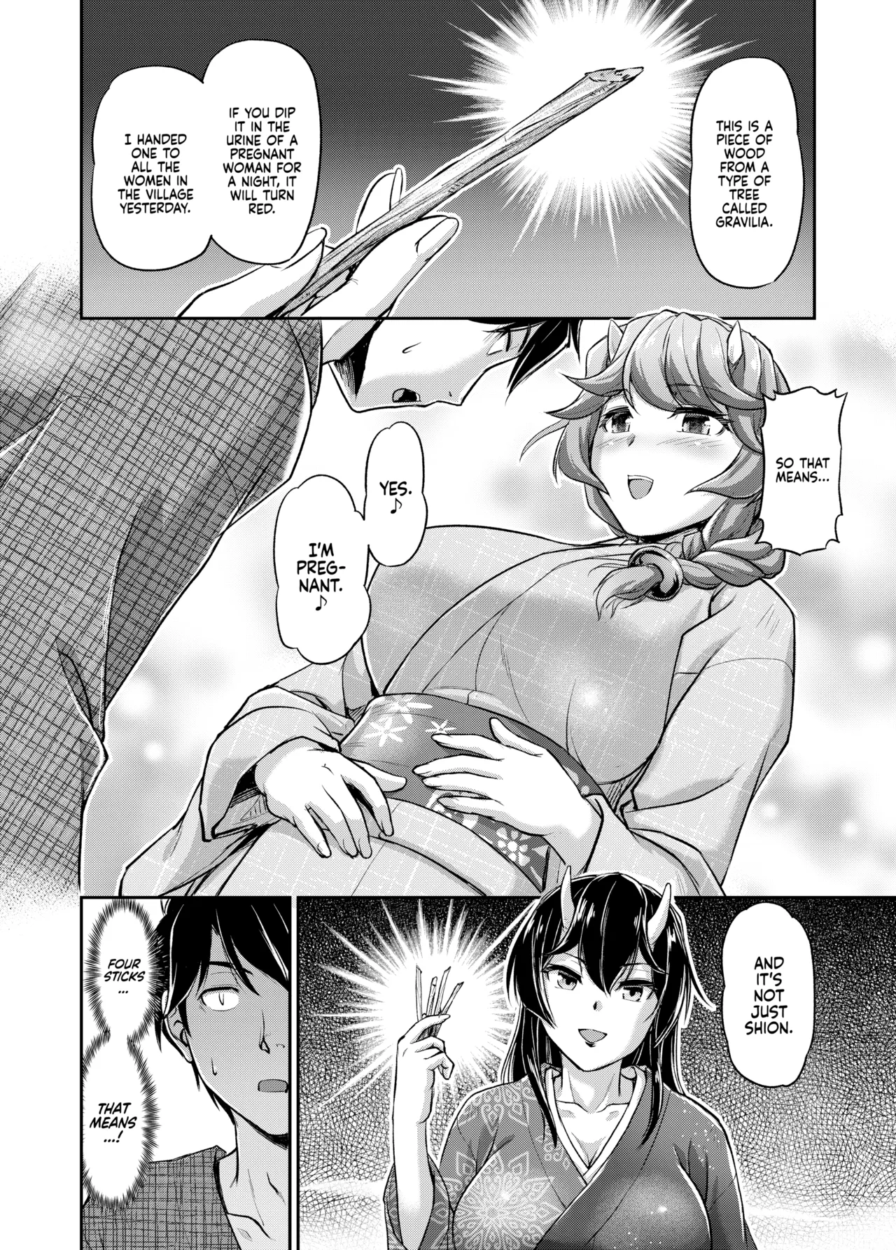 [Urase Shioji]Oni Harame: Impregnate ALL the Oni![English] {Full Moon} [Decensored] [Digital] Page 161