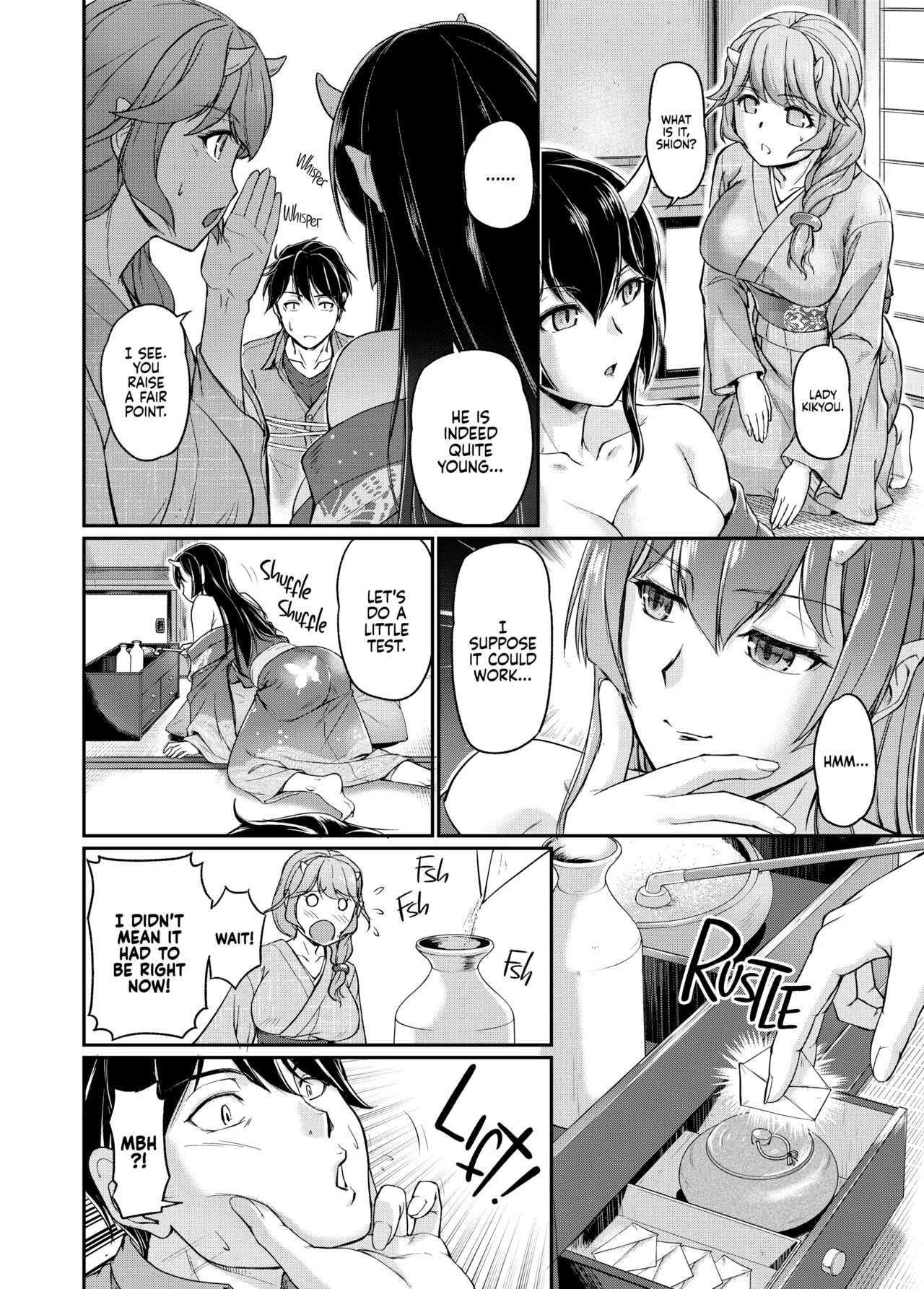 [Urase Shioji]Oni Harame: Impregnate ALL the Oni![English] {Full Moon} [Decensored] [Digital] Page 17