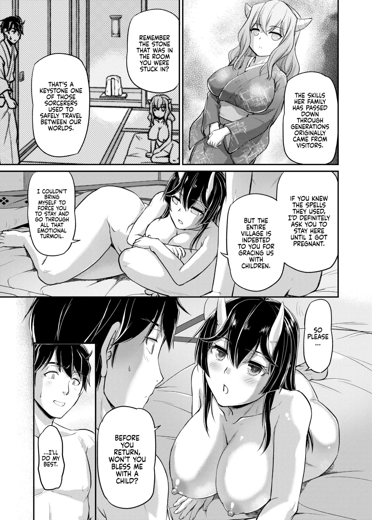 [Urase Shioji]Oni Harame: Impregnate ALL the Oni![English] {Full Moon} [Decensored] [Digital] Page 180