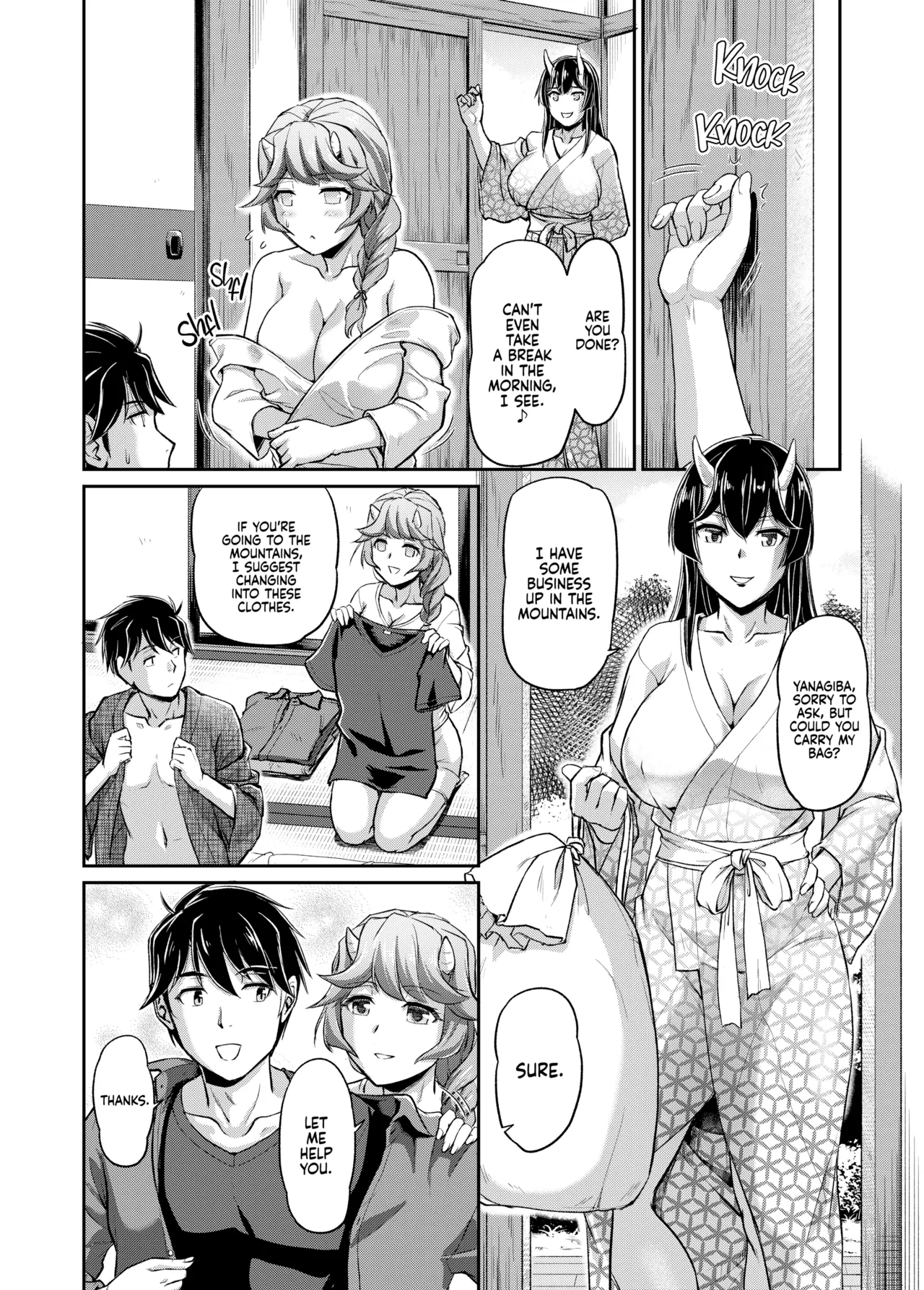[Urase Shioji]Oni Harame: Impregnate ALL the Oni![English] {Full Moon} [Decensored] [Digital] Page 187