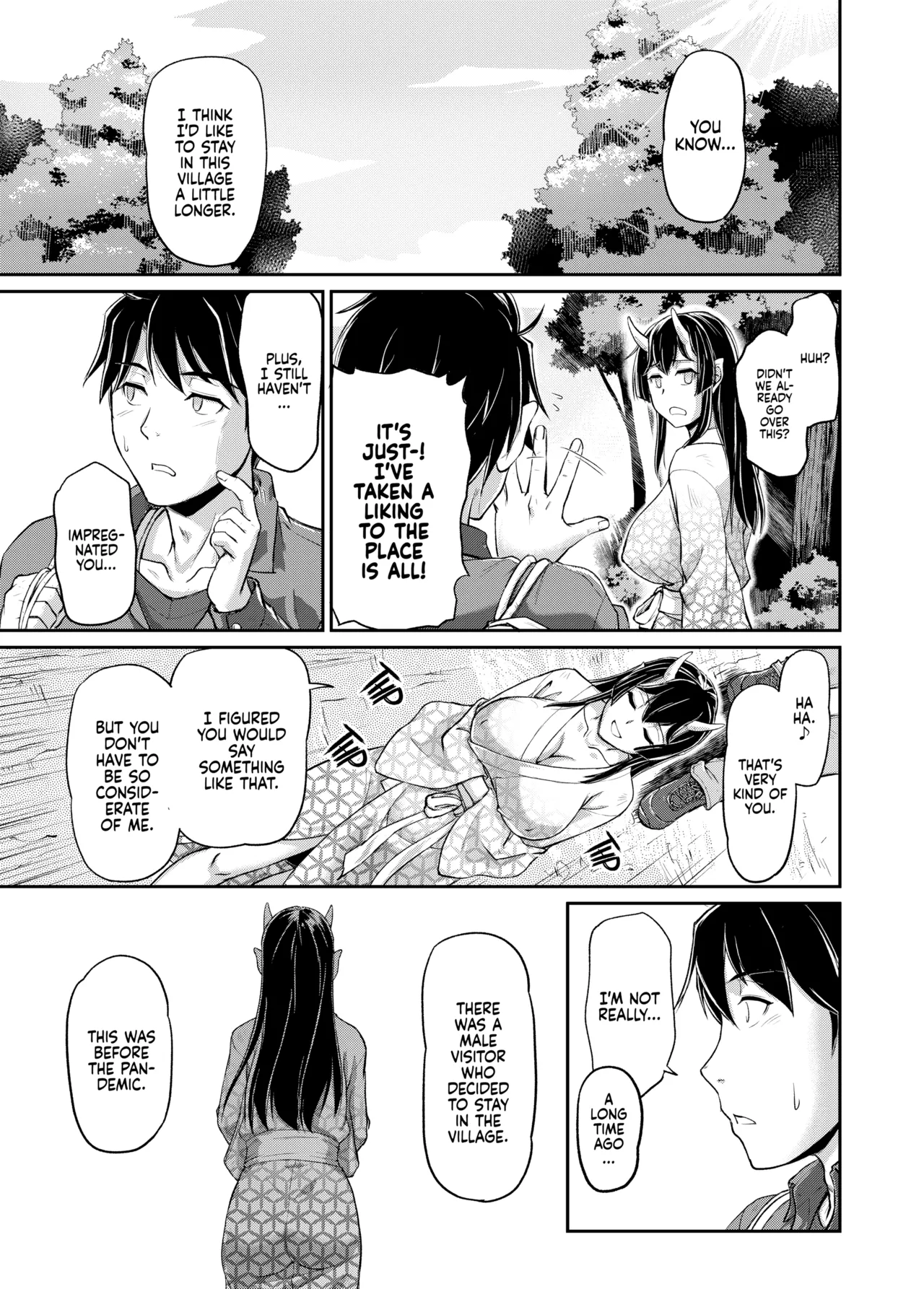 [Urase Shioji]Oni Harame: Impregnate ALL the Oni![English] {Full Moon} [Decensored] [Digital] Page 190