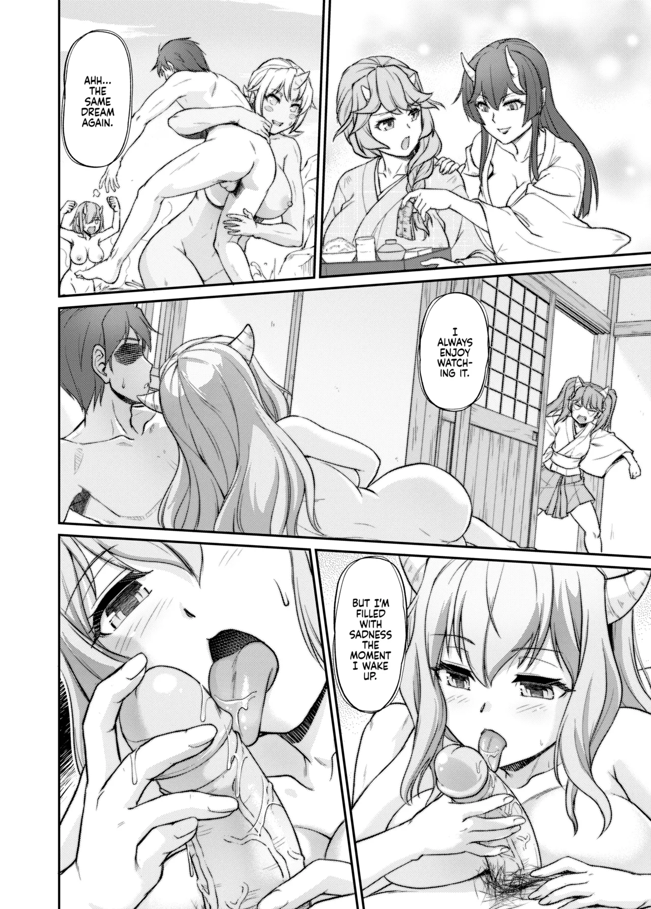[Urase Shioji]Oni Harame: Impregnate ALL the Oni![English] {Full Moon} [Decensored] [Digital] Page 199