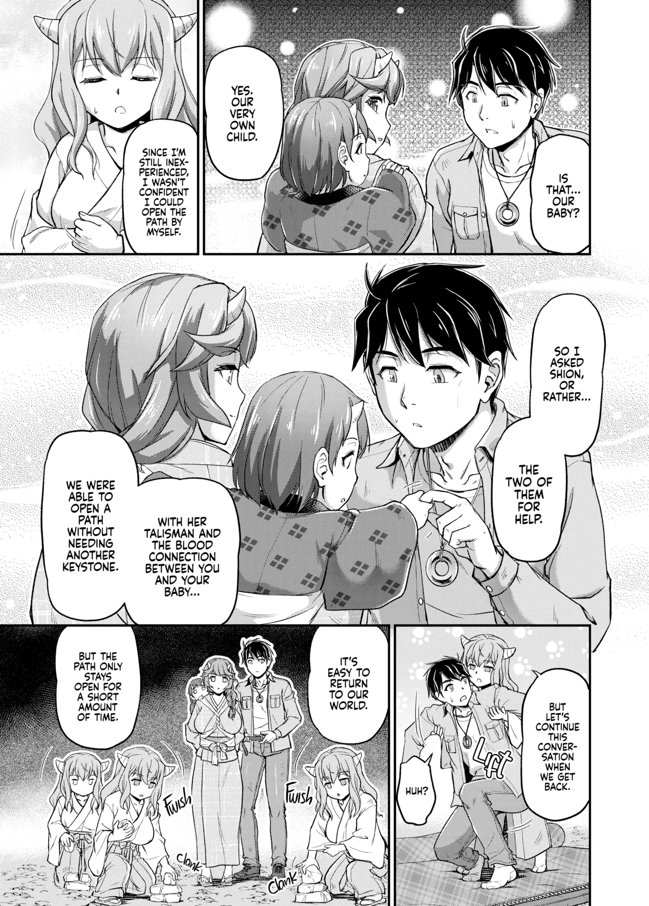 [Urase Shioji]Oni Harame: Impregnate ALL the Oni![English] {Full Moon} [Decensored] [Digital] Page 206
