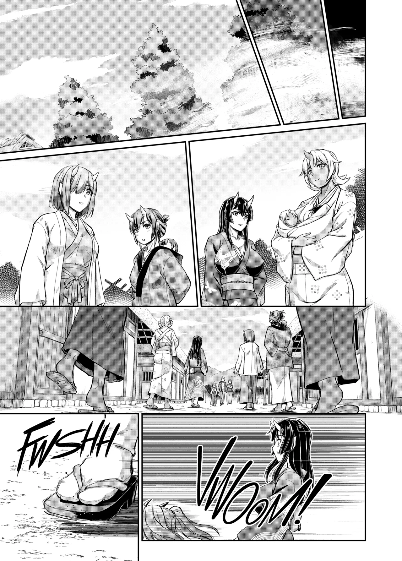 [Urase Shioji]Oni Harame: Impregnate ALL the Oni![English] {Full Moon} [Decensored] [Digital] Page 208
