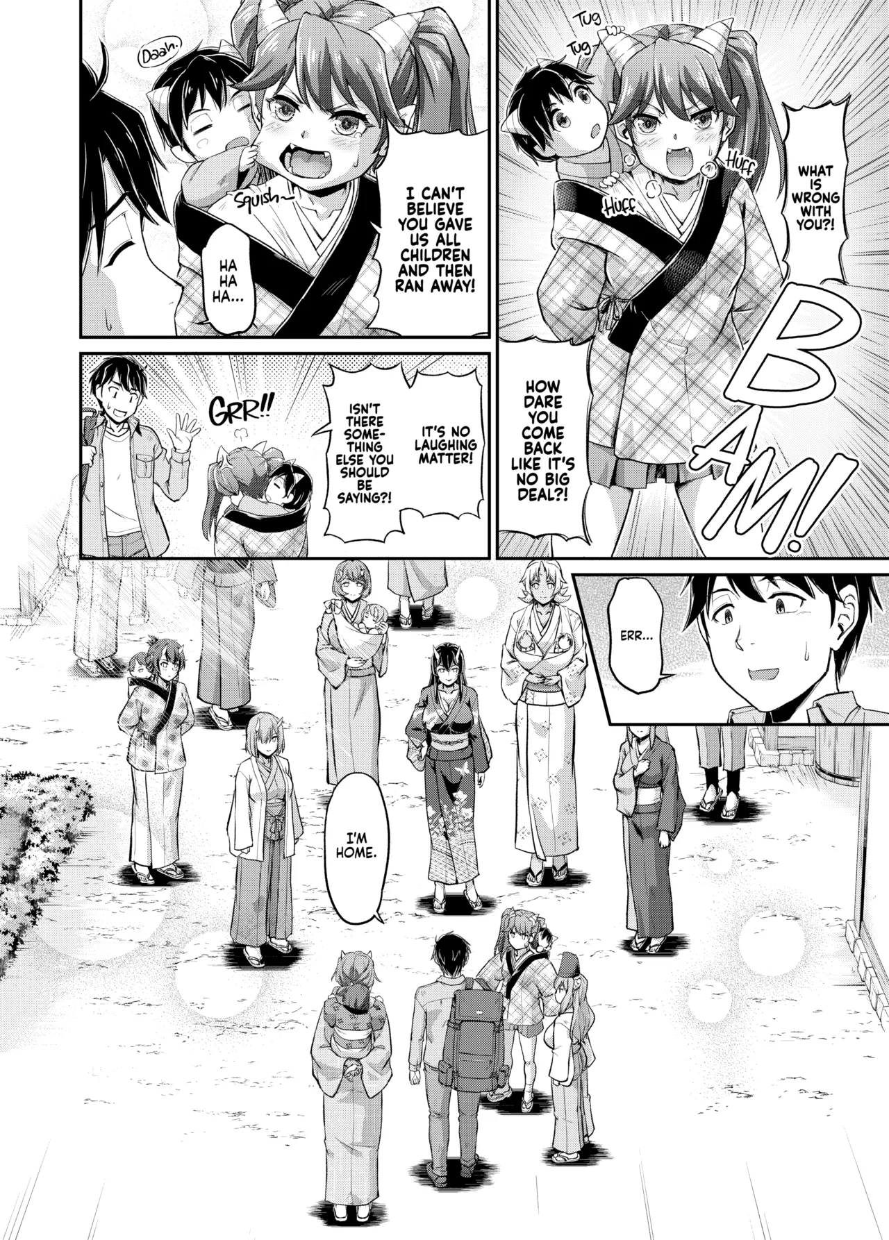 [Urase Shioji]Oni Harame: Impregnate ALL the Oni![English] {Full Moon} [Decensored] [Digital] Page 209
