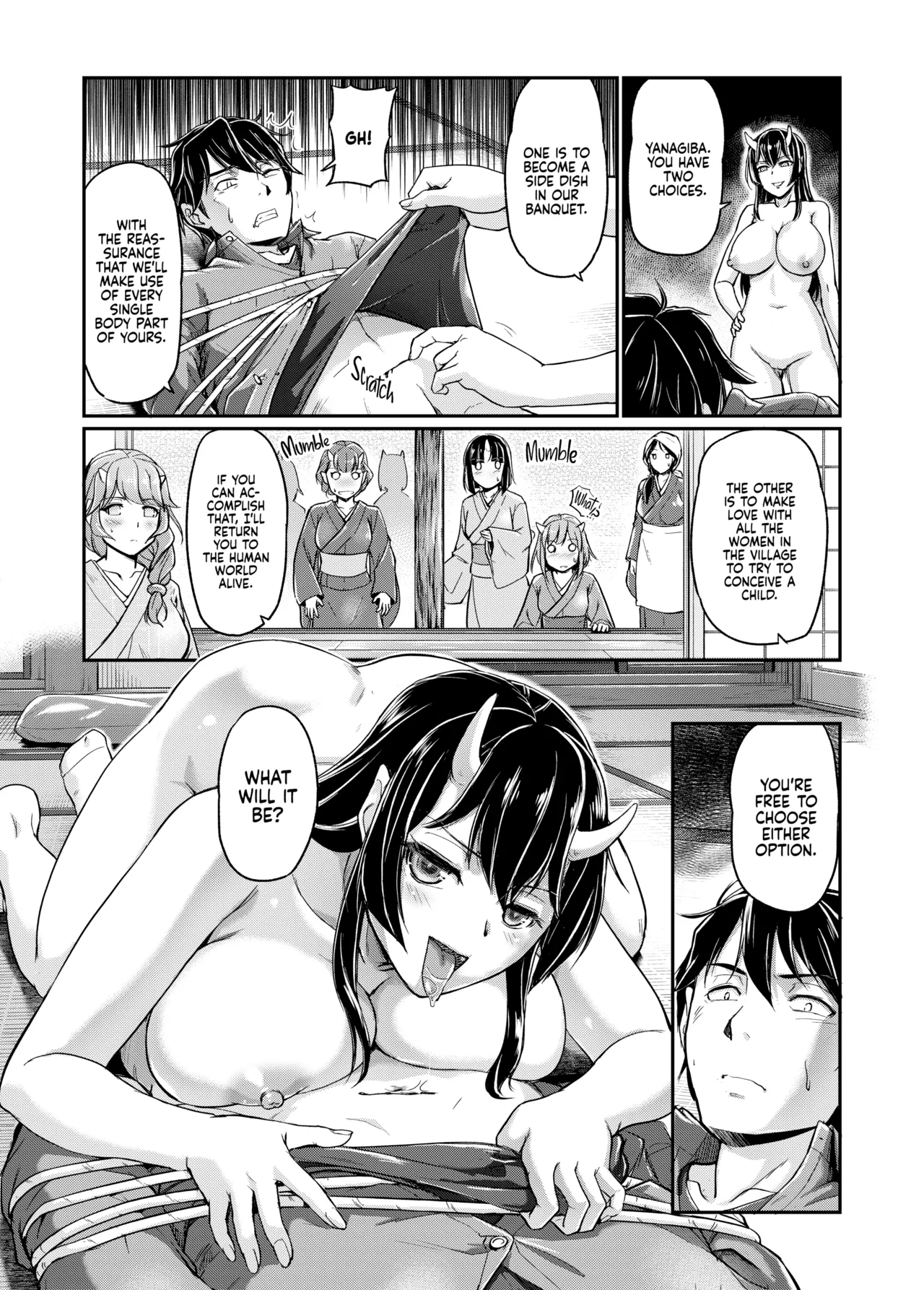 [Urase Shioji]Oni Harame: Impregnate ALL the Oni![English] {Full Moon} [Decensored] [Digital] Page 29