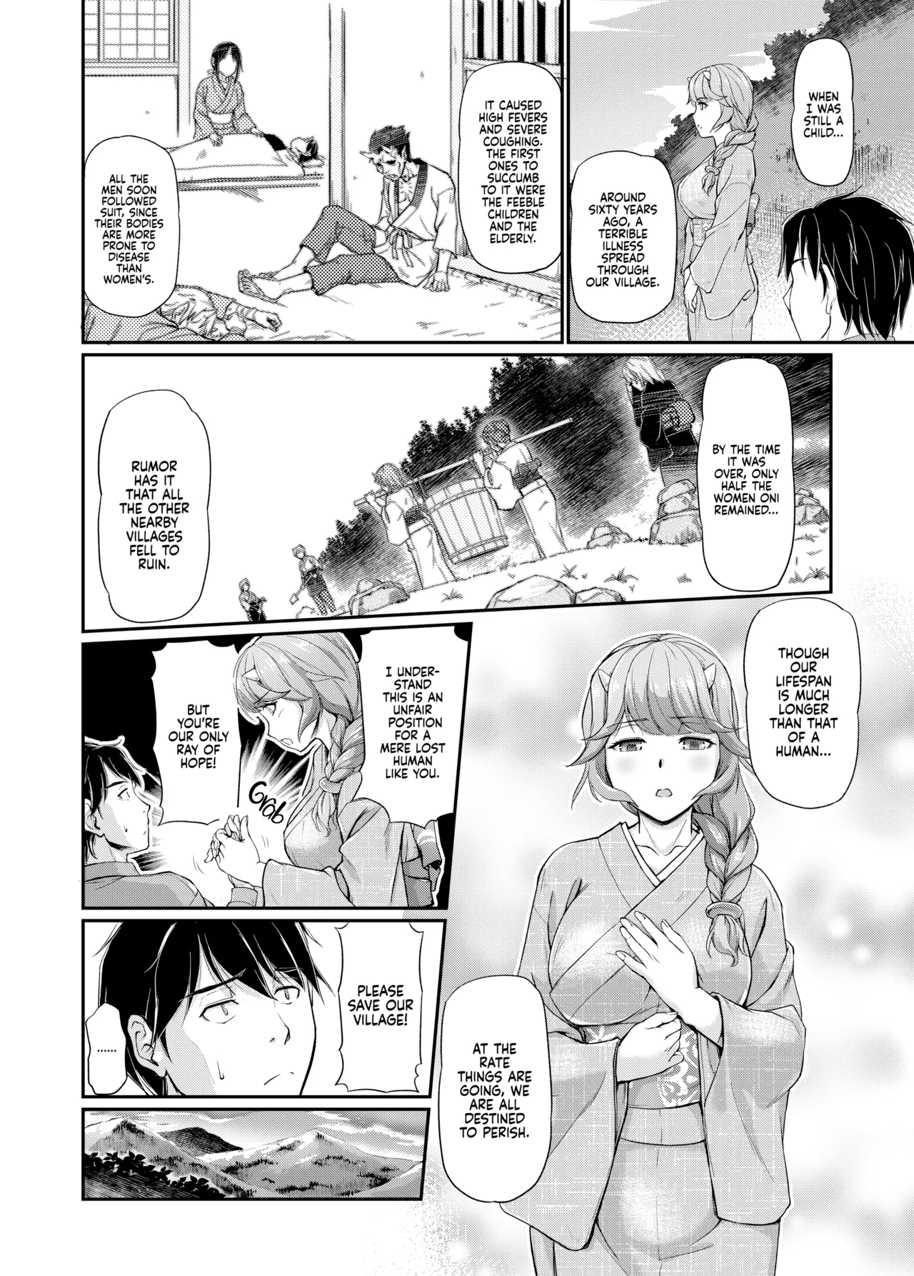 [Urase Shioji]Oni Harame: Impregnate ALL the Oni![English] {Full Moon} [Decensored] [Digital] Page 37