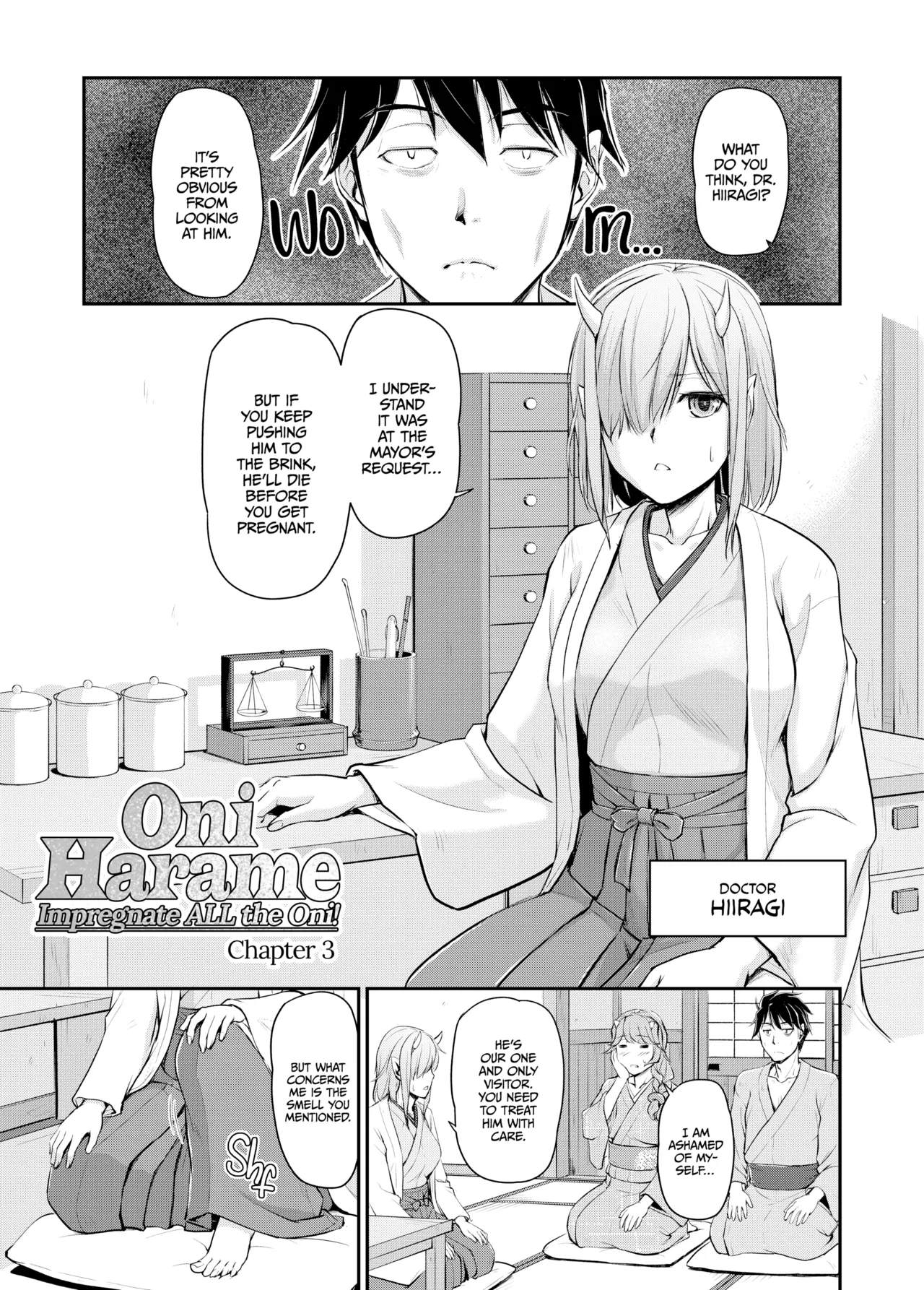 [Urase Shioji]Oni Harame: Impregnate ALL the Oni![English] {Full Moon} [Decensored] [Digital] Page 50