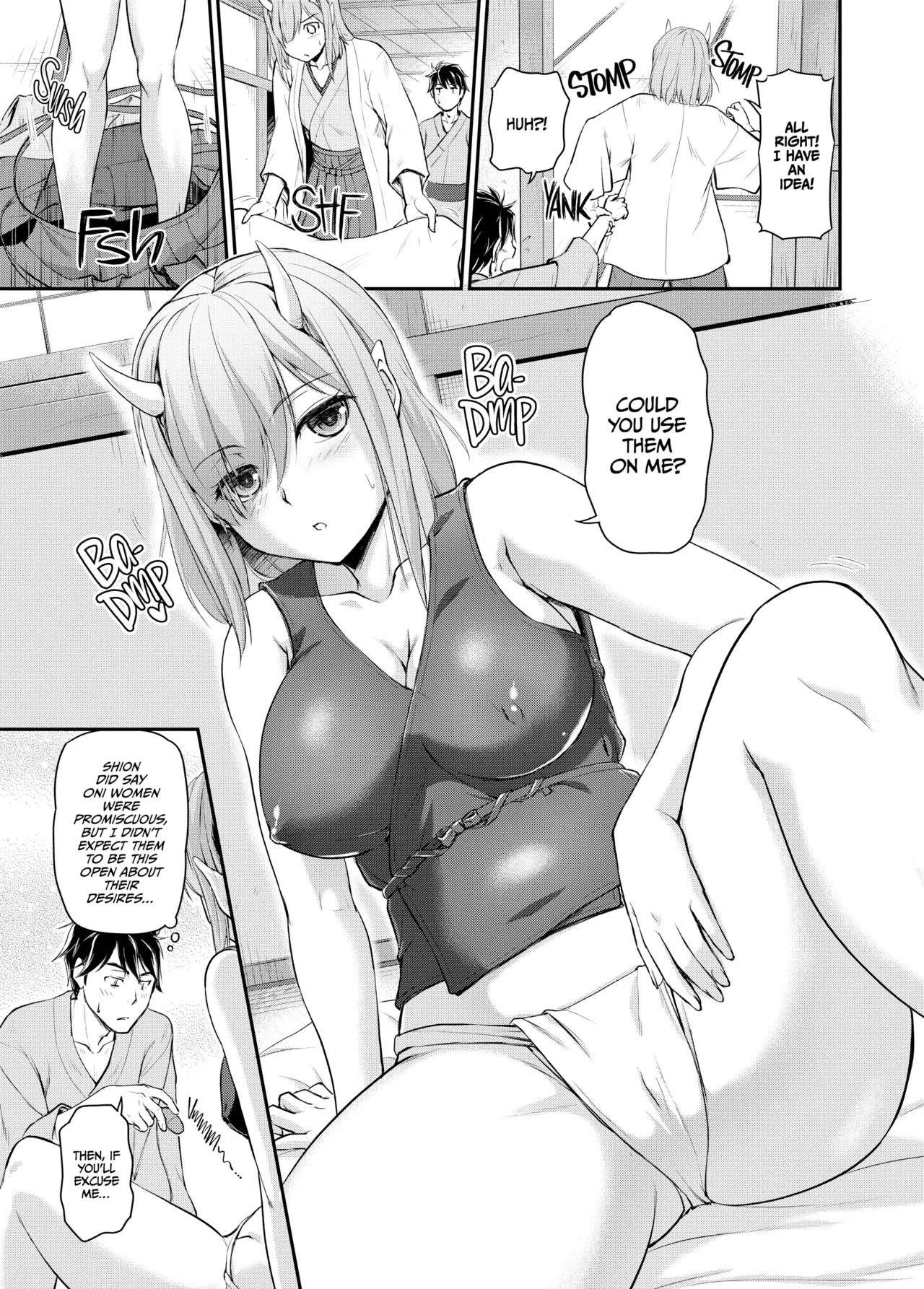 [Urase Shioji]Oni Harame: Impregnate ALL the Oni![English] {Full Moon} [Decensored] [Digital] Page 58