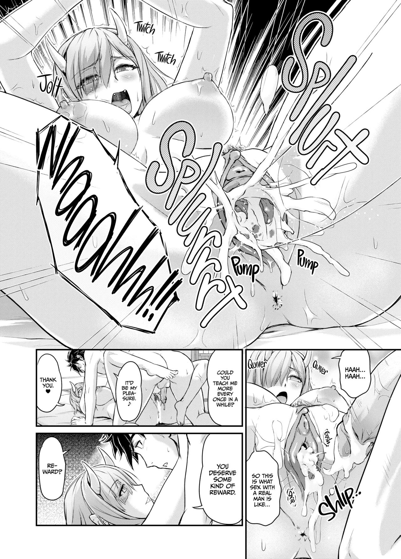 [Urase Shioji]Oni Harame: Impregnate ALL the Oni![English] {Full Moon} [Decensored] [Digital] Page 69