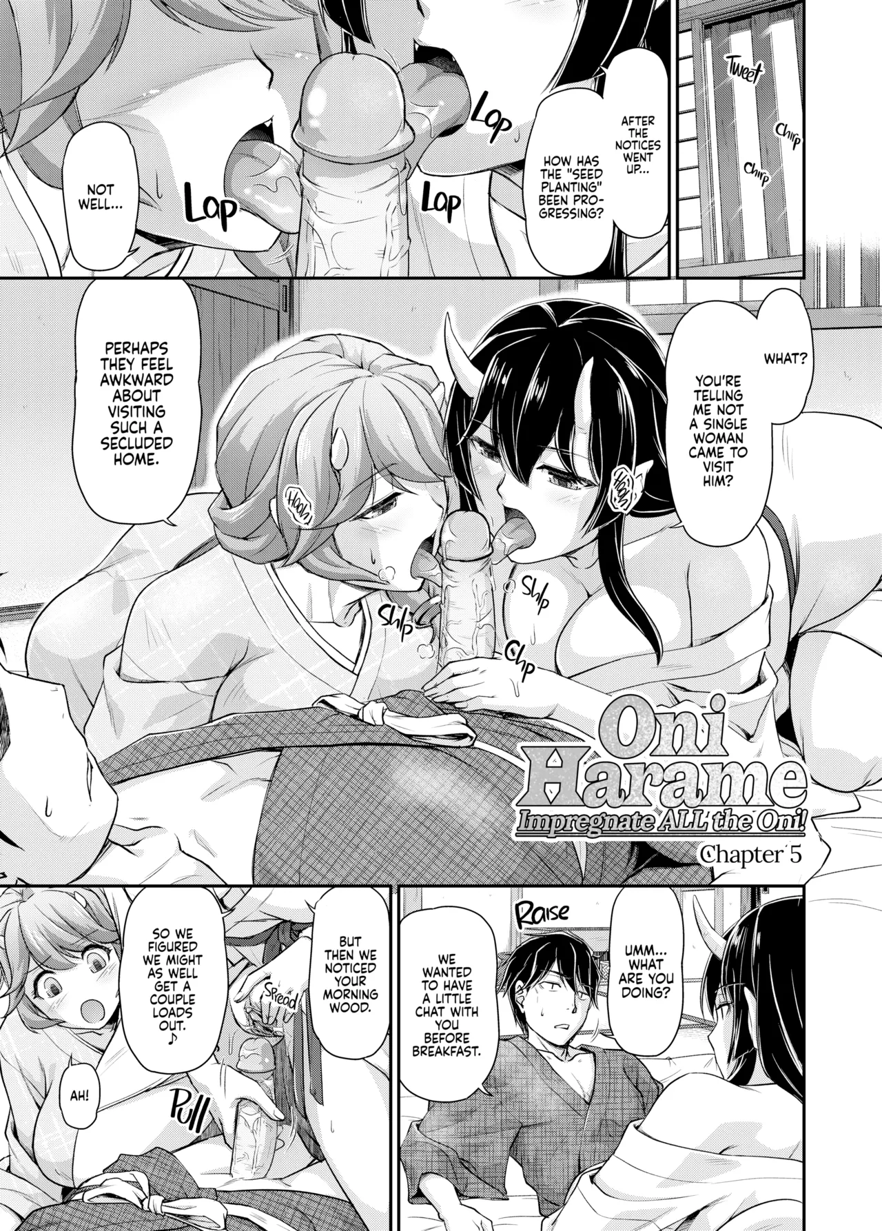 [Urase Shioji]Oni Harame: Impregnate ALL the Oni![English] {Full Moon} [Decensored] [Digital] Page 90