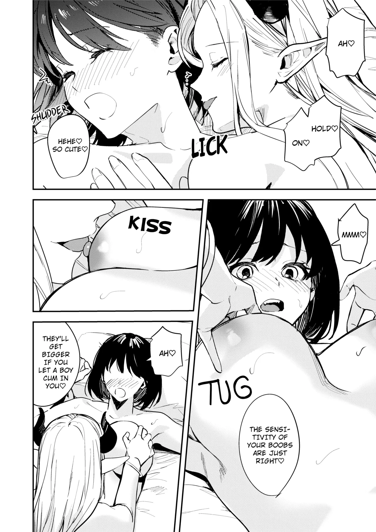 [TSF no F (Betty)]Soften up♀ a stiff you♂ more[English] [Decensored] Page 7
