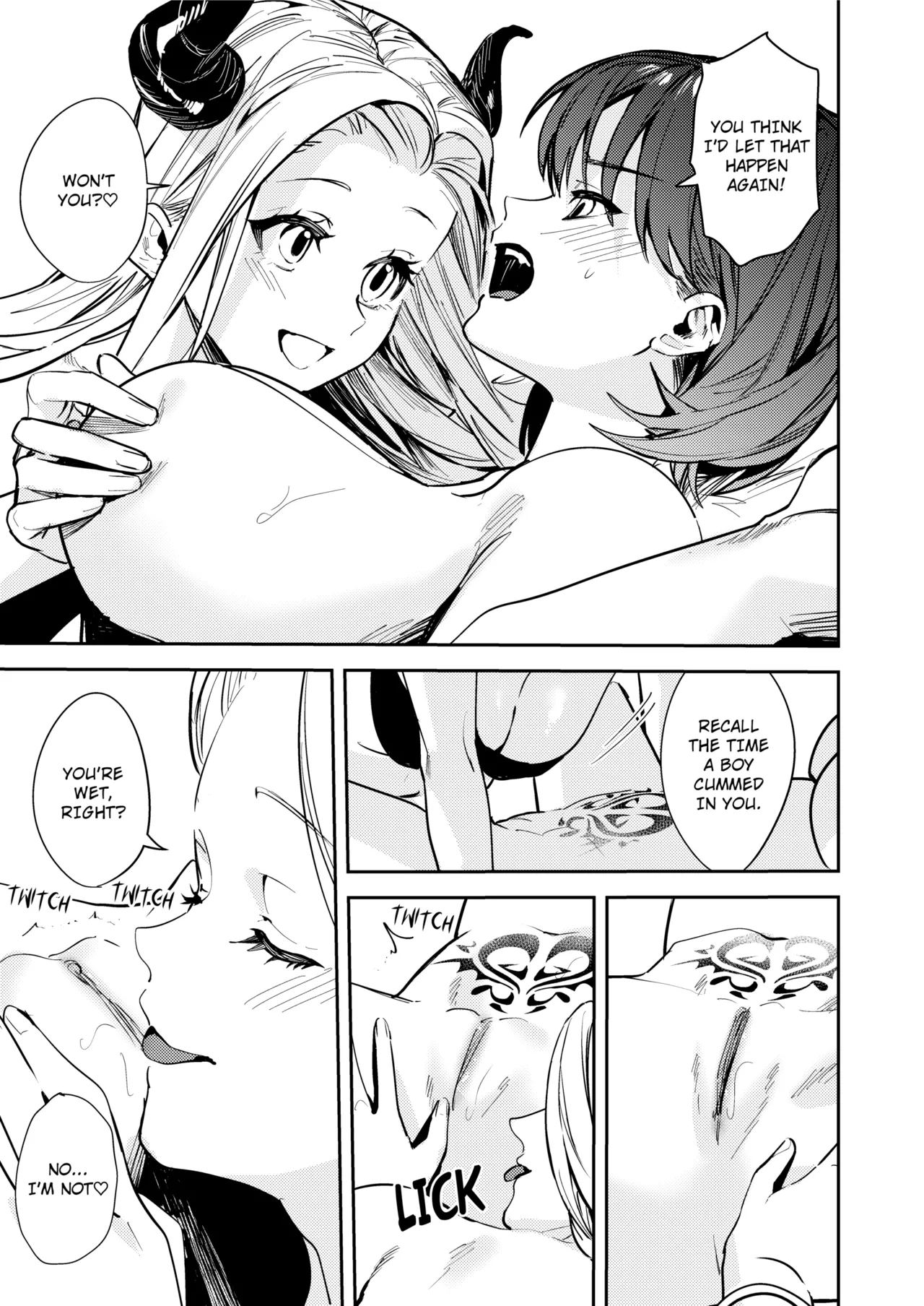 [TSF no F (Betty)]Soften up♀ a stiff you♂ more[English] [Decensored] Page 8