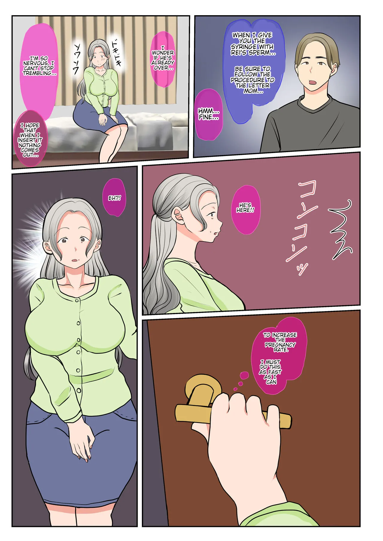 [Benii Kenkyuujo]Jitsubo Dairi Shussan ~Shirakawa Yuuka no Baai~ Zenpen + Kouhen | Surrogacy: The case of Yuka Shirakawa[English] Page 10