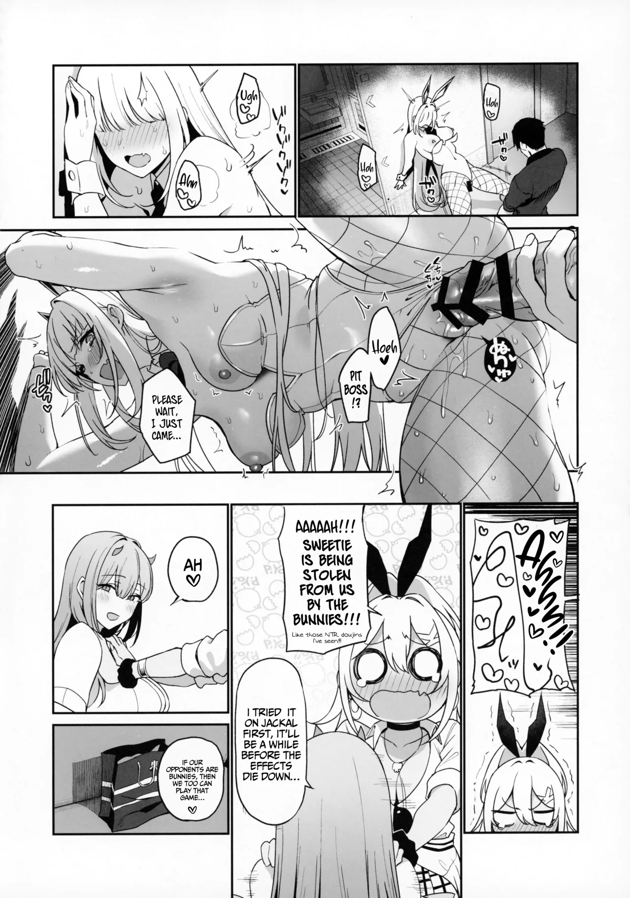(C105) [Ikihaji Hummingbird (Amano Don)]BUNNIES SHOWDOWN(Goddess of Victory: Nikke) [English] [Hornypanas] Page 21