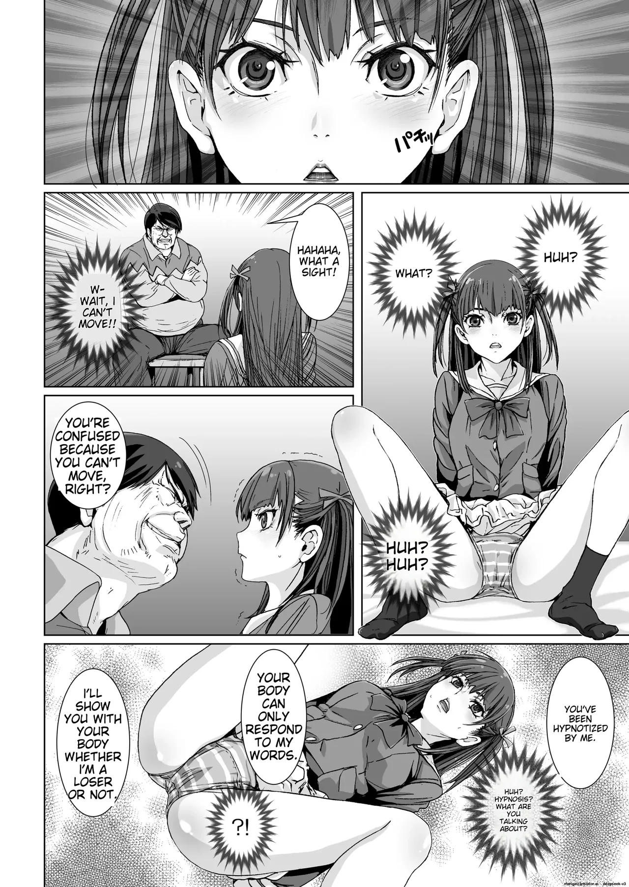 [STUDIO PAL (Nanno Koto, Kenzaki Mikuri)]Kuso Ue Kara Mesen no Meikko o Saiminjutsu de Hazukashii Oshioki o Suru. | I use hypnotism to give my arrogant niece a humiliating punishment.[English] [Digital] Page 10