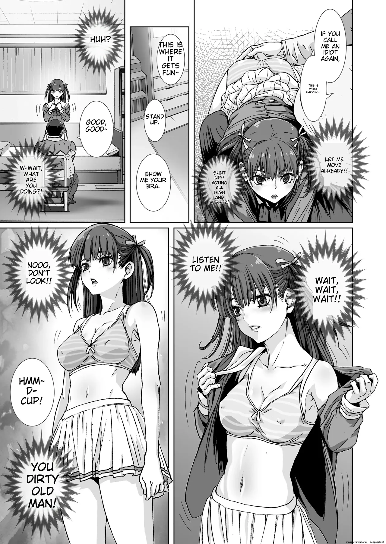 [STUDIO PAL (Nanno Koto, Kenzaki Mikuri)]Kuso Ue Kara Mesen no Meikko o Saiminjutsu de Hazukashii Oshioki o Suru. | I use hypnotism to give my arrogant niece a humiliating punishment.[English] [Digital] Page 13