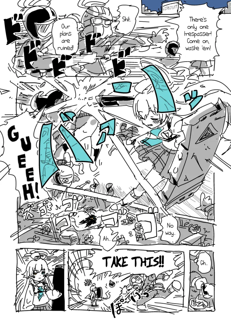 [LFTN]Hoshino to Sensei | Hoshino and Sensei(Blue Archive) [English] Page 1