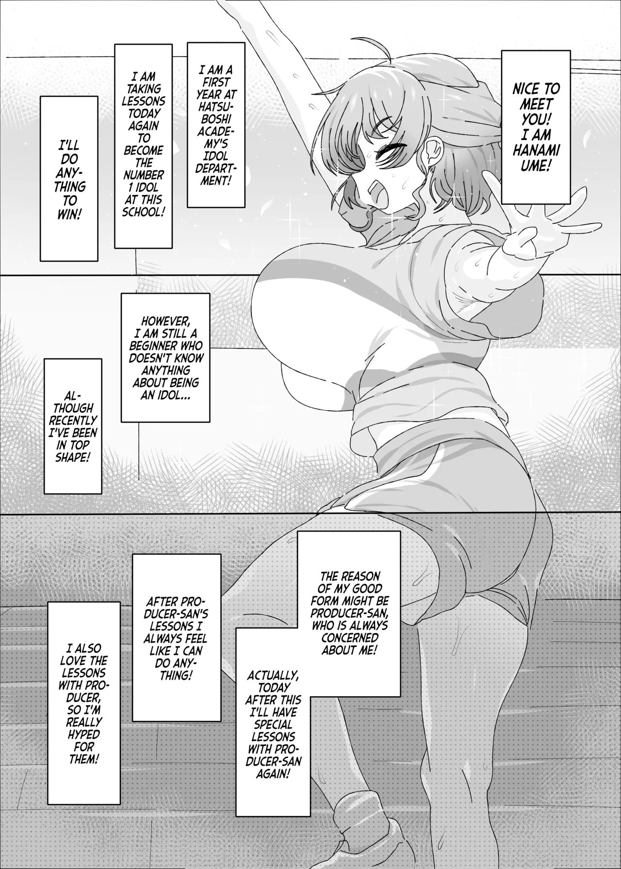 [Ame Ramune (Amecha)]Hanami Ume vs Saimin Oji-san(Gakuen IDOLM@STER) [English] [Digital] Page 3