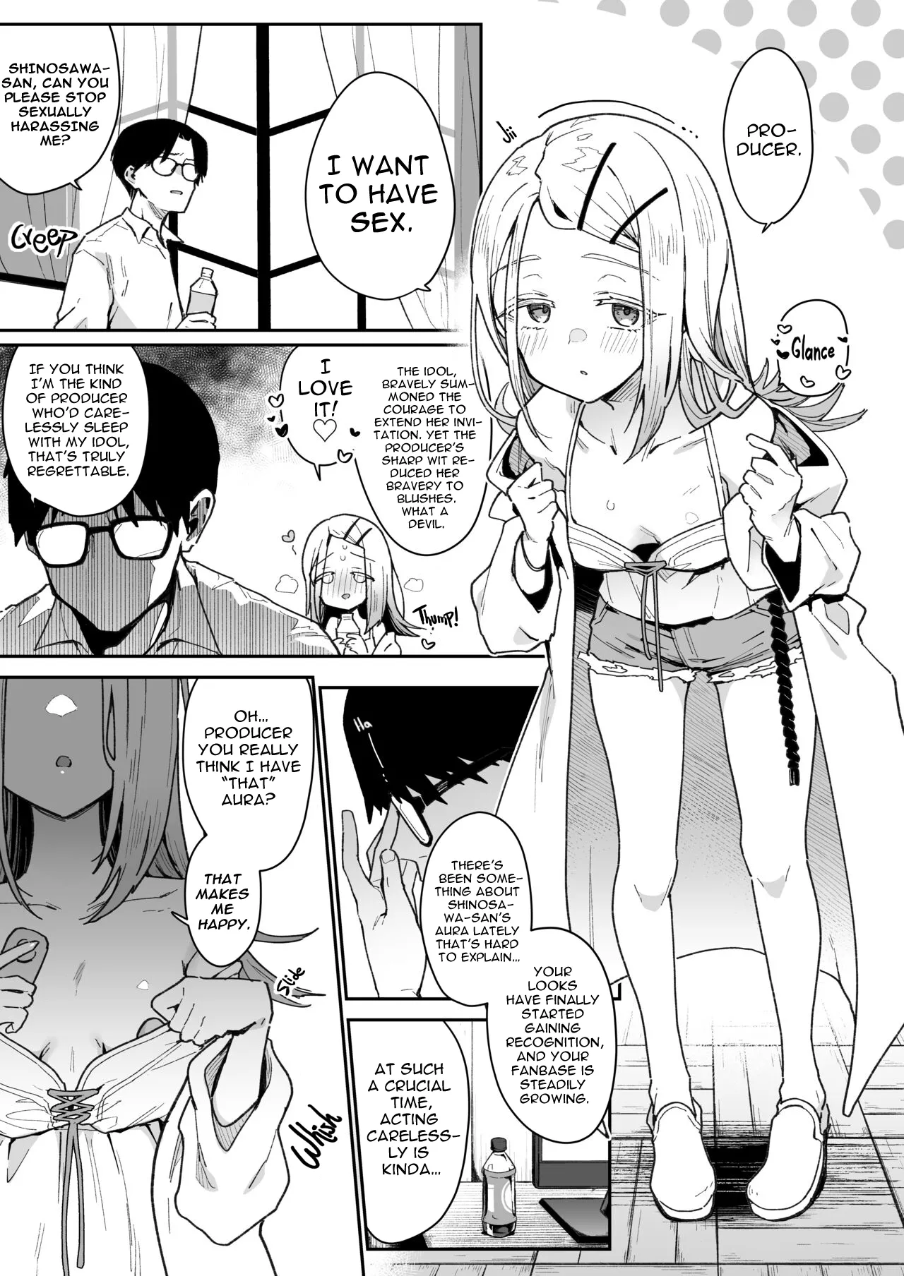 [Inbou no Teikoku (IN-KA of the Dead)]Shinosawa-san no Koubi Muki de wa Nai Karada. | Shinosawa-san's Body Isn't Ready for Mating!(Gakuen IDOLM@STER) [English] [DUAL] [Decensored] [Digital] Page 2