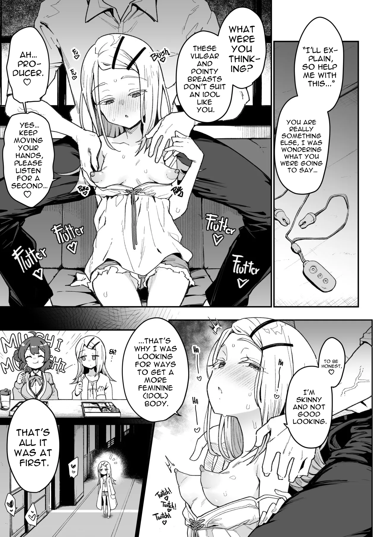 [Inbou no Teikoku (IN-KA of the Dead)]Shinosawa-san no Koubi Muki de wa Nai Karada. | Shinosawa-san's Body Isn't Ready for Mating!(Gakuen IDOLM@STER) [English] [DUAL] [Decensored] [Digital] Page 4