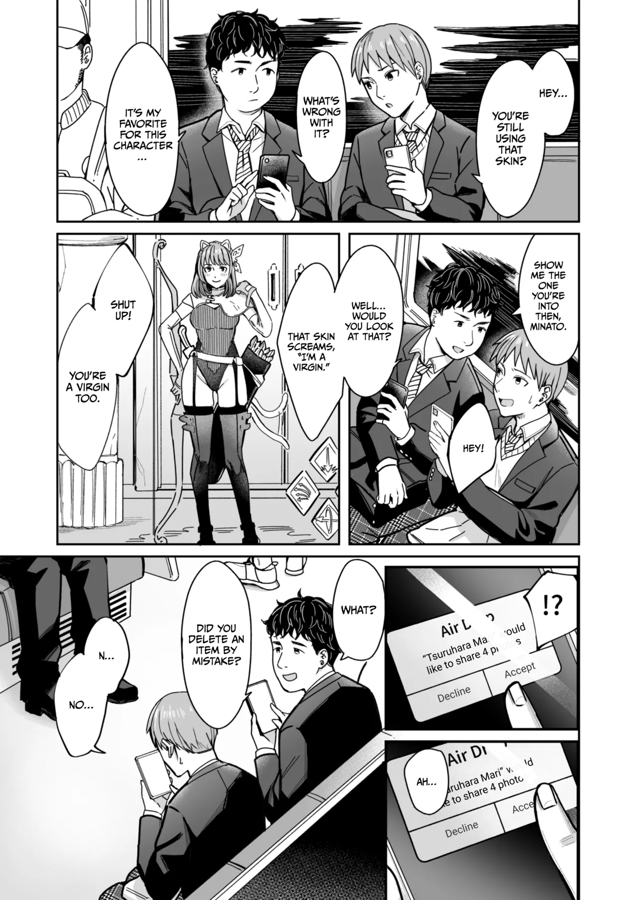 [YAGEN Nankotsu (Inukami Inoji)]Shiranai Josei kara Gazou Kyouyuu de Eroi Jidori ga Okuraretekita Hanashi[English] [CulturedCommissions] Page 4