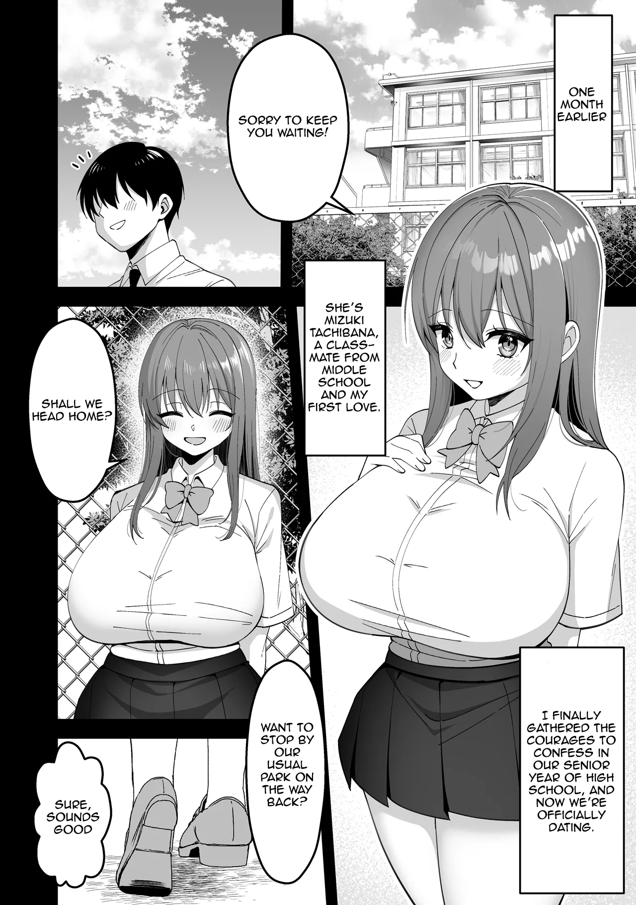 [Xenoms]Suieibu no Kanojo ga Netorarete Charao no Kyokon ni Ochiru made | The Story of a Swim Club Girl Who Gets Stolen and Falls For a Playboy[English] [Aishi21] Page 4