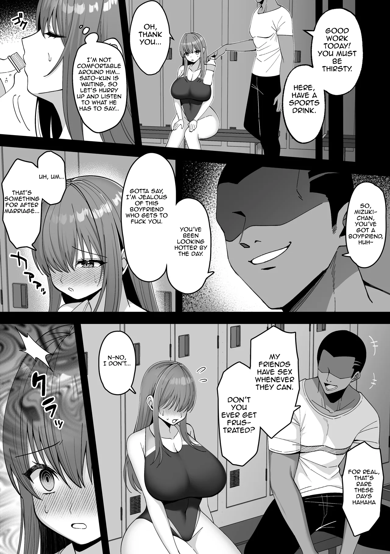 [Xenoms]Suieibu no Kanojo ga Netorarete Charao no Kyokon ni Ochiru made | The Story of a Swim Club Girl Who Gets Stolen and Falls For a Playboy[English] [Aishi21] Page 7
