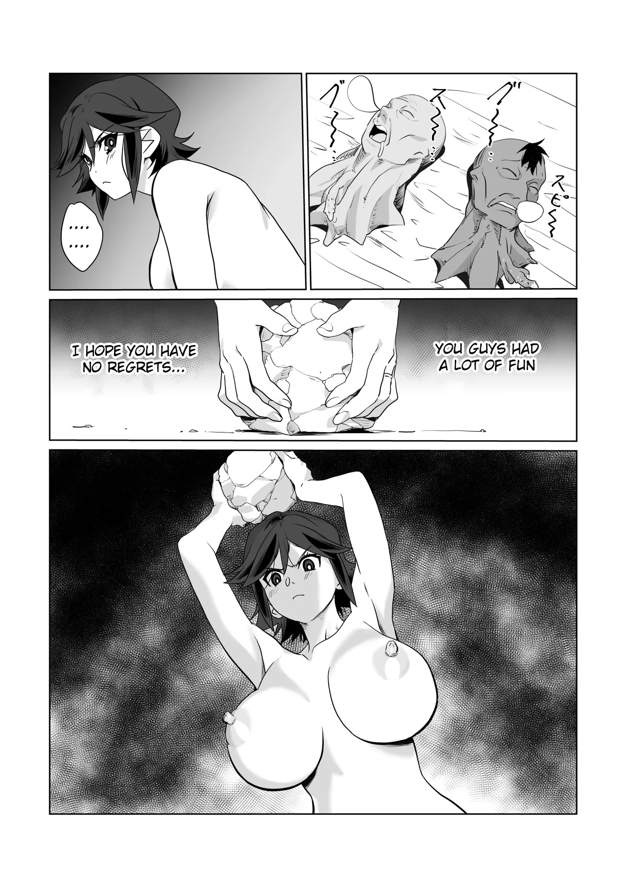 [Wonderful Sweater]Hitozuma Boukensha Doukutsu 2 ~Monster Senmon Doukutsu Soap Cosplay Paizuri Kyousha Course~[English] [Raknnkarscans] Page 63
