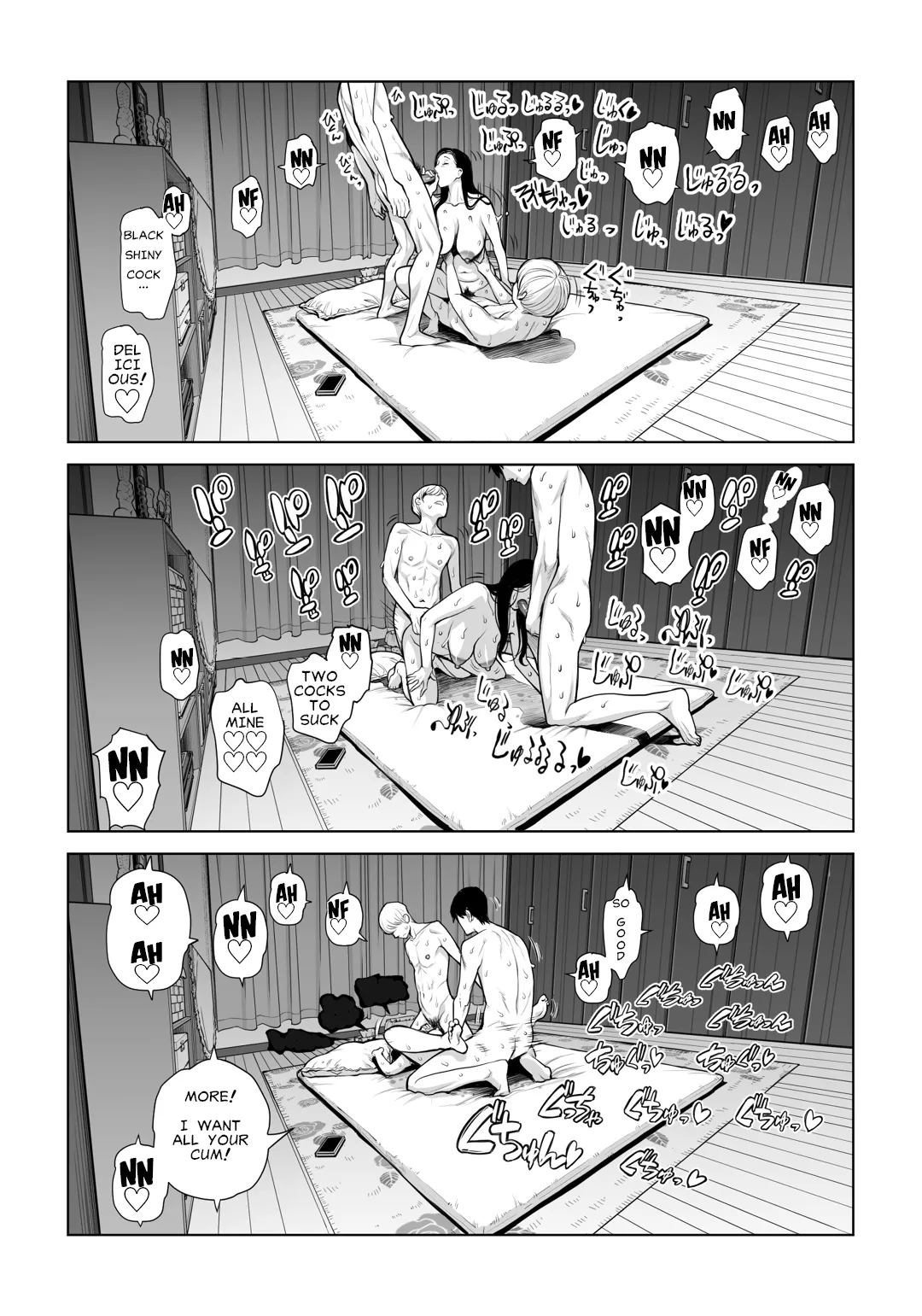 [HGT Labo]Kurokami Onna no Fudeoroshi 2 ~Sou, Motto Oku ni Dashite | Virgin Collector Ai Pt. 2: "Put It In Deeper..."[English] [MisterJ167] Page 92