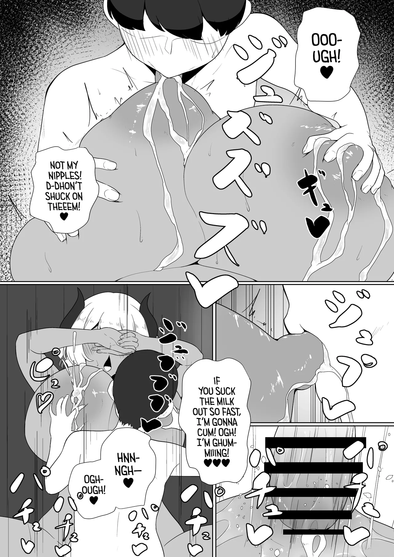 [Toiro-tei (Kuroiro Toiro)]inma na Osananajimi no Sakunyuu Jijou "Houkago Onedari Chichishibori Hen" ー Milking My Succubus Childhood Friend?! - Begging To Be Wrung Out After School![English] [head empty] [Digital] Page 25