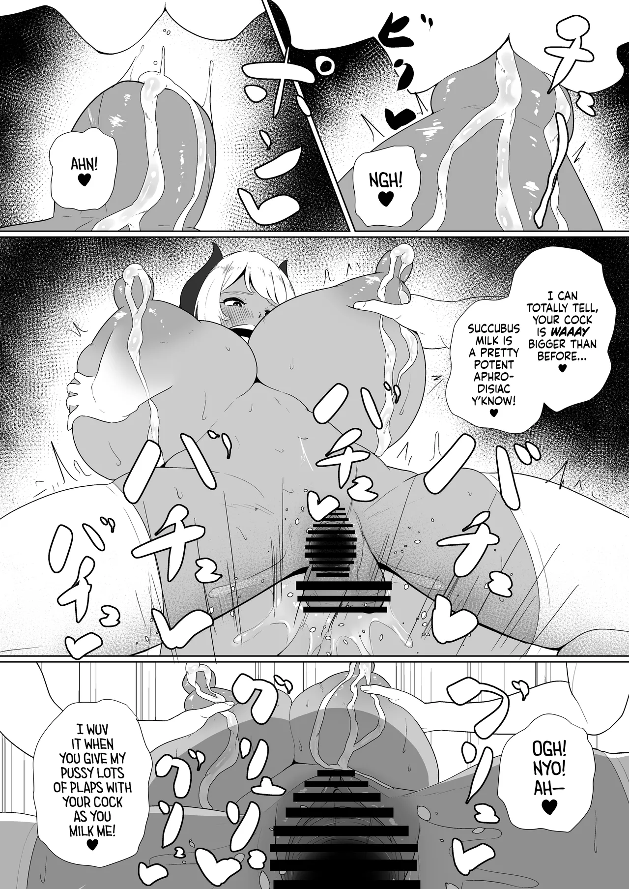 [Toiro-tei (Kuroiro Toiro)]inma na Osananajimi no Sakunyuu Jijou "Houkago Onedari Chichishibori Hen" ー Milking My Succubus Childhood Friend?! - Begging To Be Wrung Out After School![English] [head empty] [Digital] Page 26