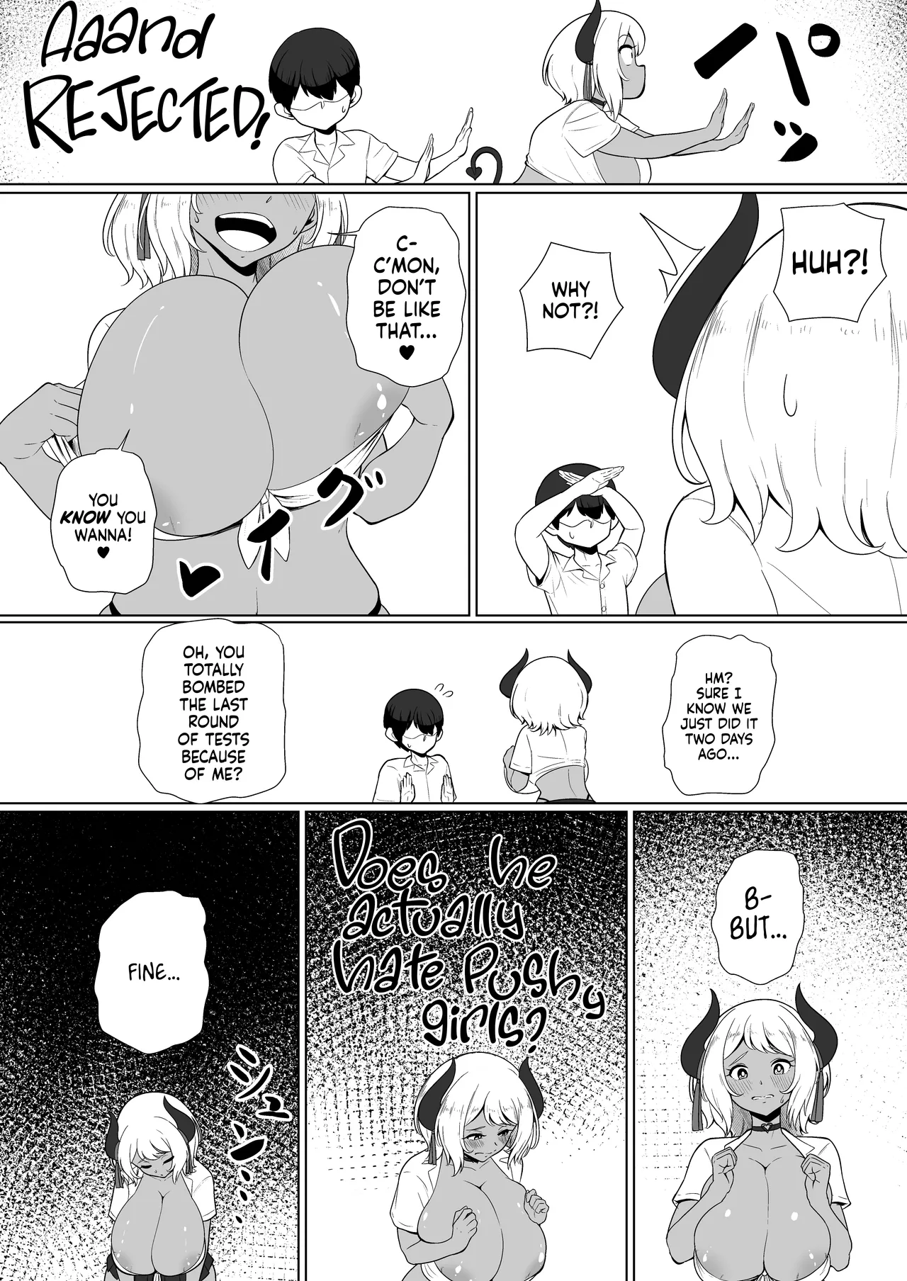 [Toiro-tei (Kuroiro Toiro)]inma na Osananajimi no Sakunyuu Jijou "Houkago Onedari Chichishibori Hen" ー Milking My Succubus Childhood Friend?! - Begging To Be Wrung Out After School![English] [head empty] [Digital] Page 6