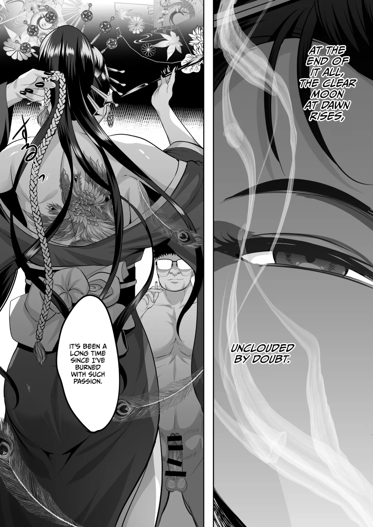 [Shouchuu MAC (Hozumi Kenji)]Inyoku no Tou 2 - Ootori Miyabi ~ Kasou Seiatsu[English][CulturedCommissions] Page 56