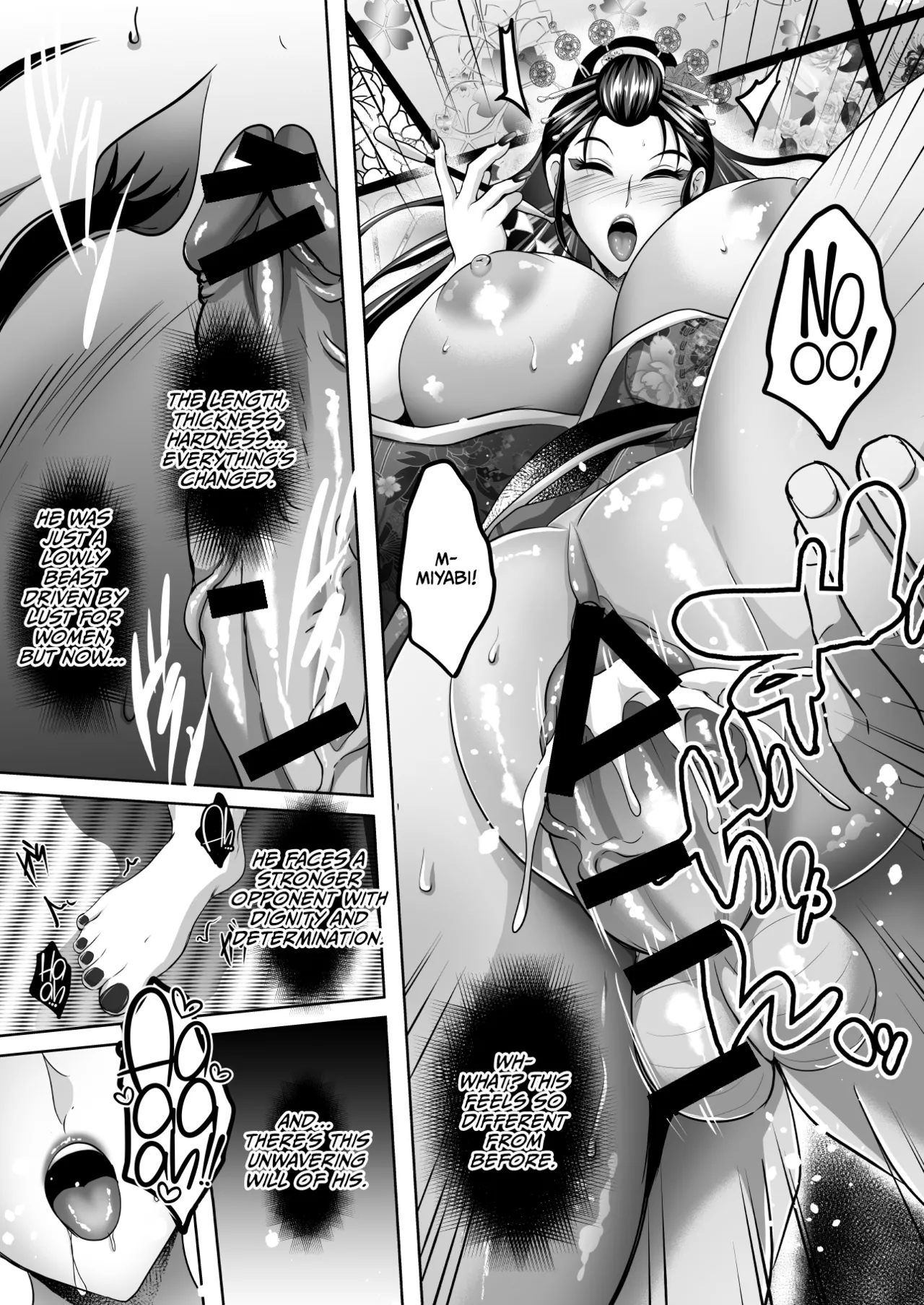 [Shouchuu MAC (Hozumi Kenji)]Inyoku no Tou 2 - Ootori Miyabi ~ Kasou Seiatsu[English][CulturedCommissions] Page 78