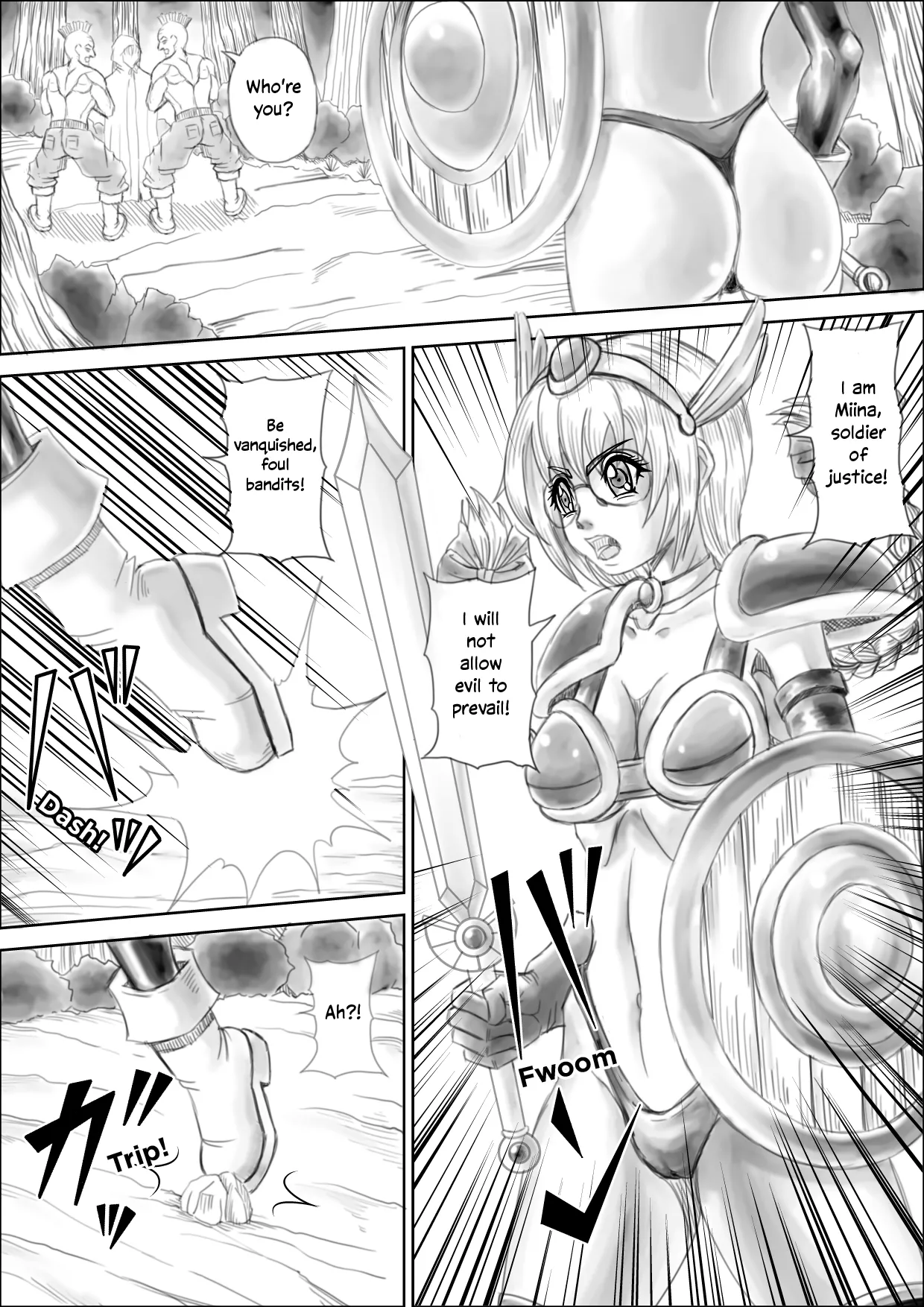[Pyramid House (Muscleman)]Haramase Zombie | Knock Up Zombies[English] [EHCOVE] Page 4