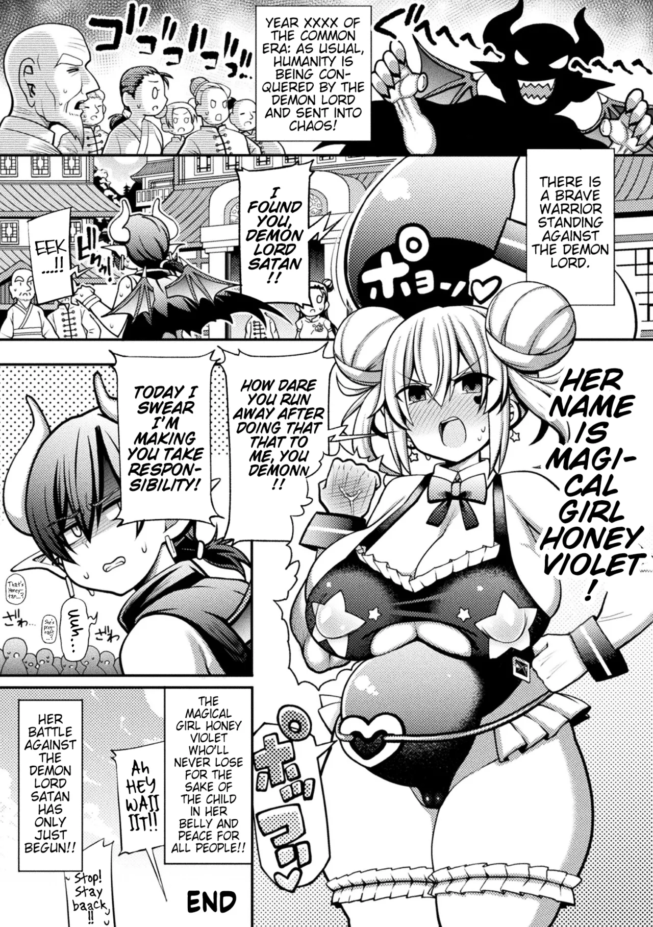 [Rityou]Makeruna! Mahou Shoujo Hanii・Baiorettotan! ~Maou Satan no Gyakushuu~ | Don't Lose! Magical Girl Honey Violet-tan! ~The Demon Lord Satan's Counterattack~(Kukkoro Heroines Vol. 13) [English] [Pangean] Page 20