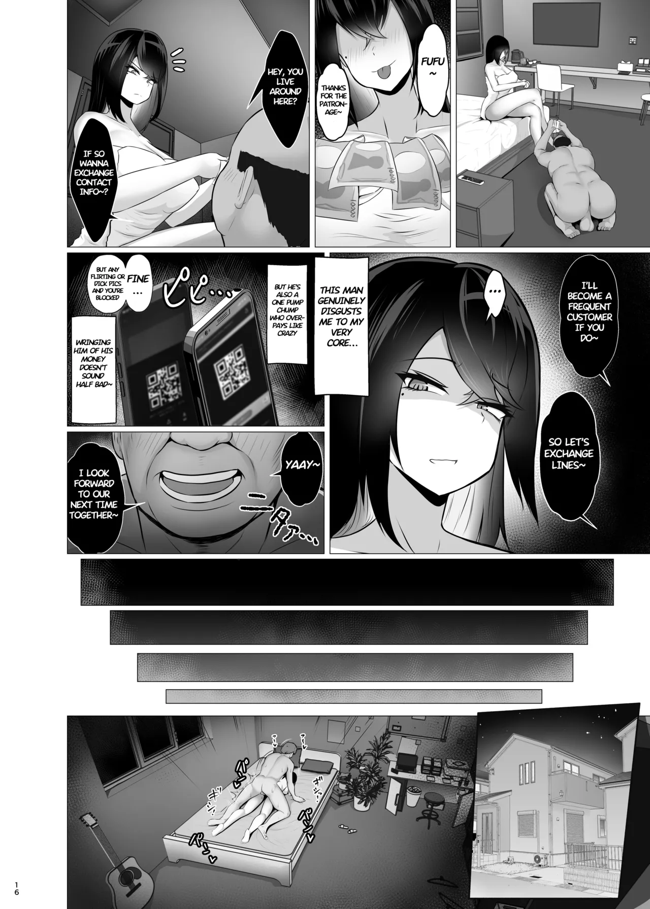 [Jakky]Kankaku Shadan x Papakatsu: Ha? Watashi ga Kanjiteru Wakenai Daro Baka ga | Sensory Deprivation X Sugar Daddy: Ha? As If I'd Feel Good, Dumbass![English] Page 16