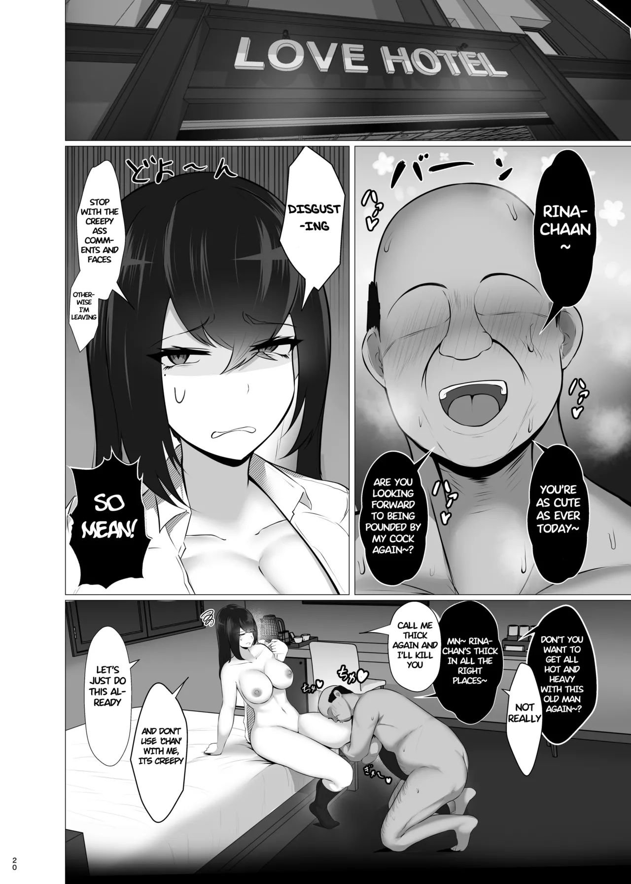 [Jakky]Kankaku Shadan x Papakatsu: Ha? Watashi ga Kanjiteru Wakenai Daro Baka ga | Sensory Deprivation X Sugar Daddy: Ha? As If I'd Feel Good, Dumbass![English] Page 20