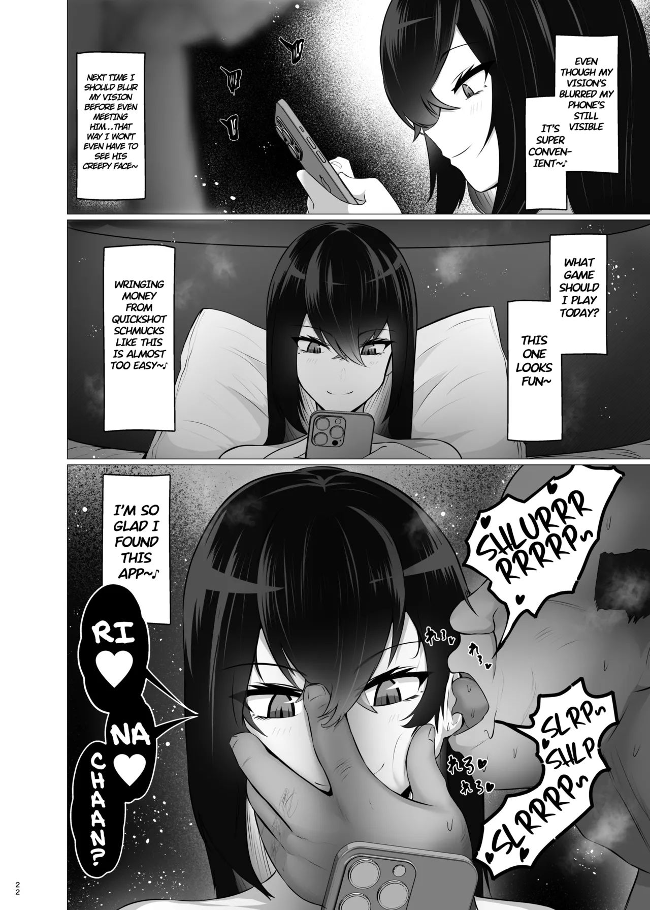 [Jakky]Kankaku Shadan x Papakatsu: Ha? Watashi ga Kanjiteru Wakenai Daro Baka ga | Sensory Deprivation X Sugar Daddy: Ha? As If I'd Feel Good, Dumbass![English] Page 22