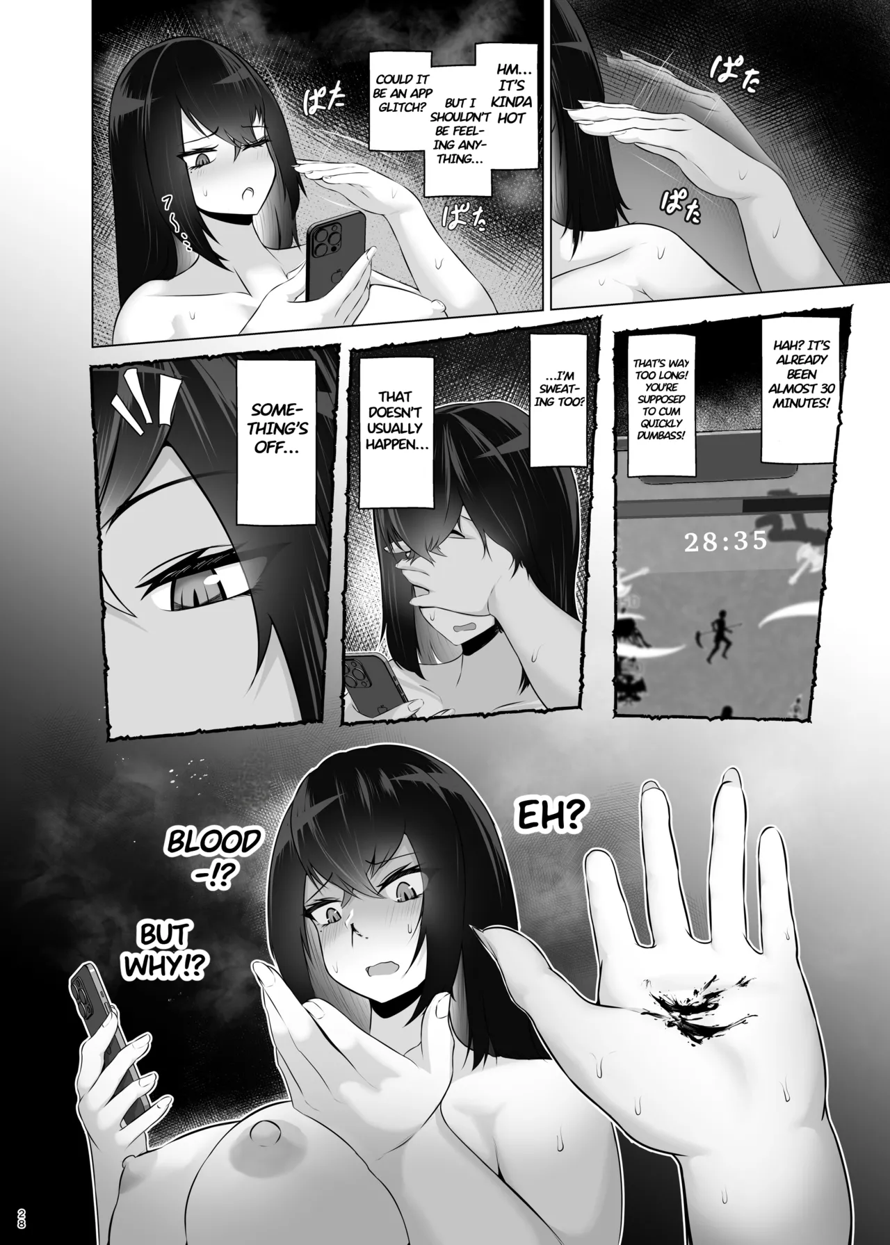[Jakky]Kankaku Shadan x Papakatsu: Ha? Watashi ga Kanjiteru Wakenai Daro Baka ga | Sensory Deprivation X Sugar Daddy: Ha? As If I'd Feel Good, Dumbass![English] Page 28