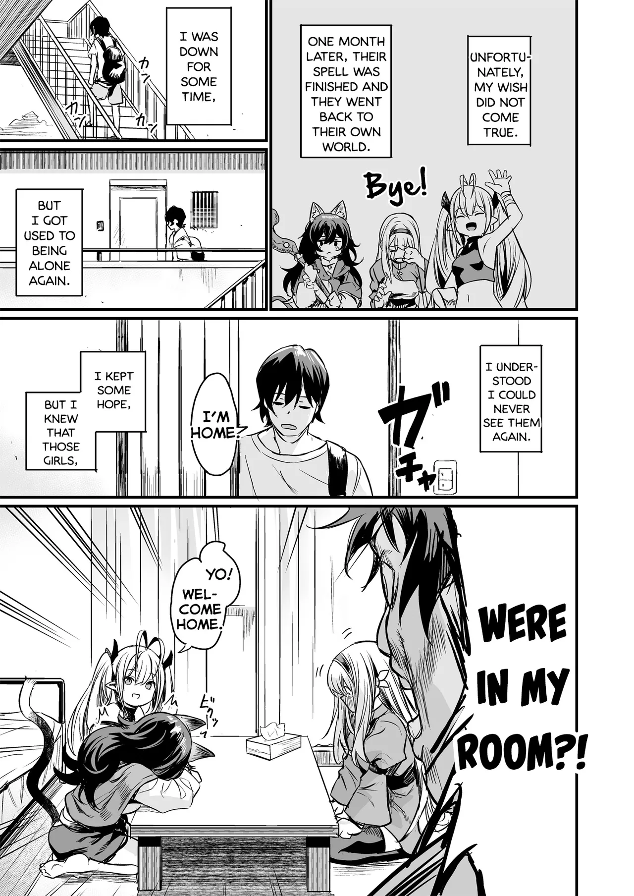 [Ikkizuka (Kizuka Kazuki)]Isekai kara Kimashita. | They Came From a Different World[English] [Digital] Page 43