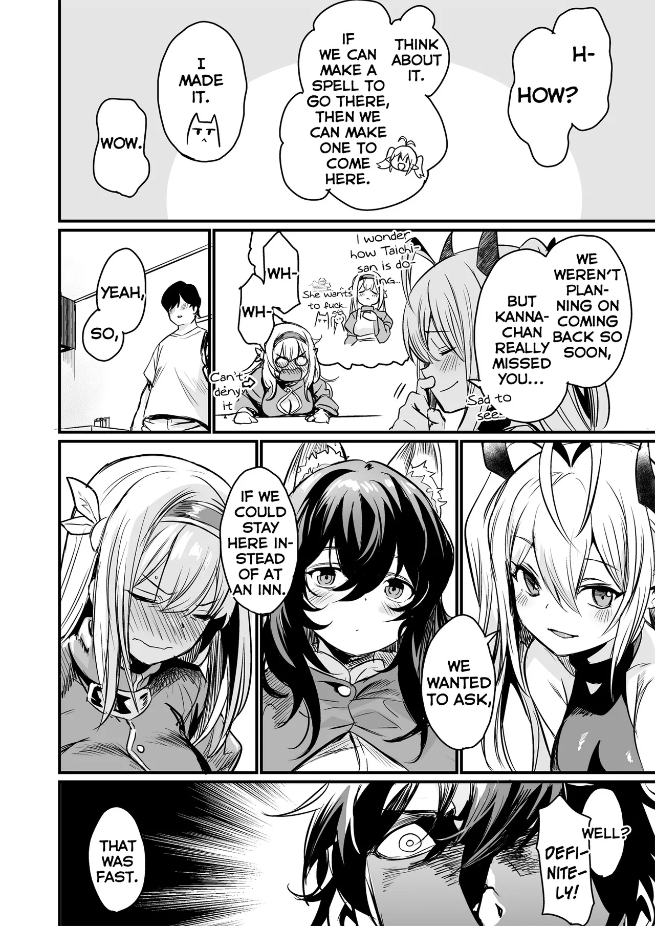 [Ikkizuka (Kizuka Kazuki)]Isekai kara Kimashita. | They Came From a Different World[English] [Digital] Page 44