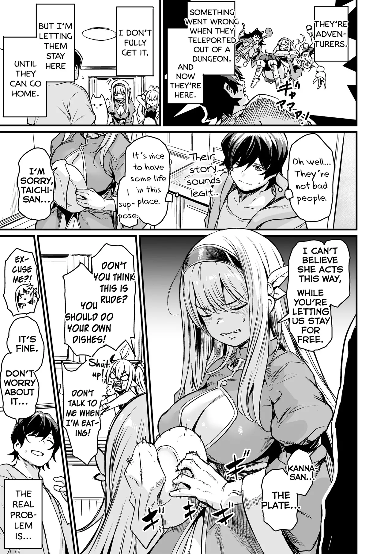[Ikkizuka (Kizuka Kazuki)]Isekai kara Kimashita. | They Came From a Different World[English] [Digital] Page 5